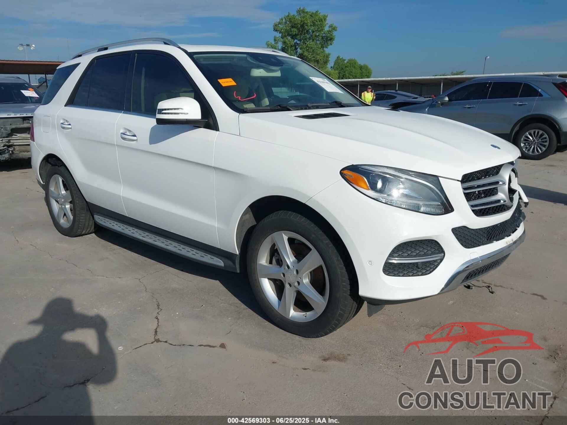 MERCEDES-BENZ GLE 350 2017 - 4JGDA5JB8HA820601