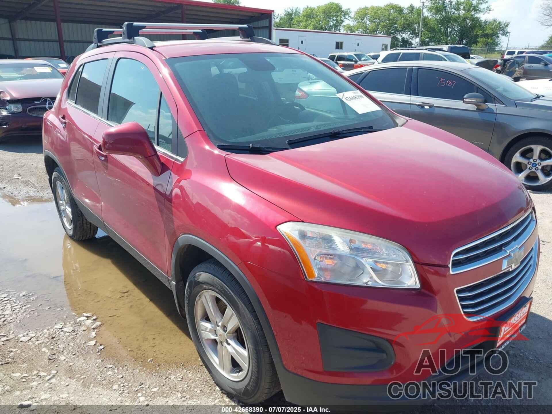 CHEVROLET TRAX 2015 - KL7CJRSB1FB109381