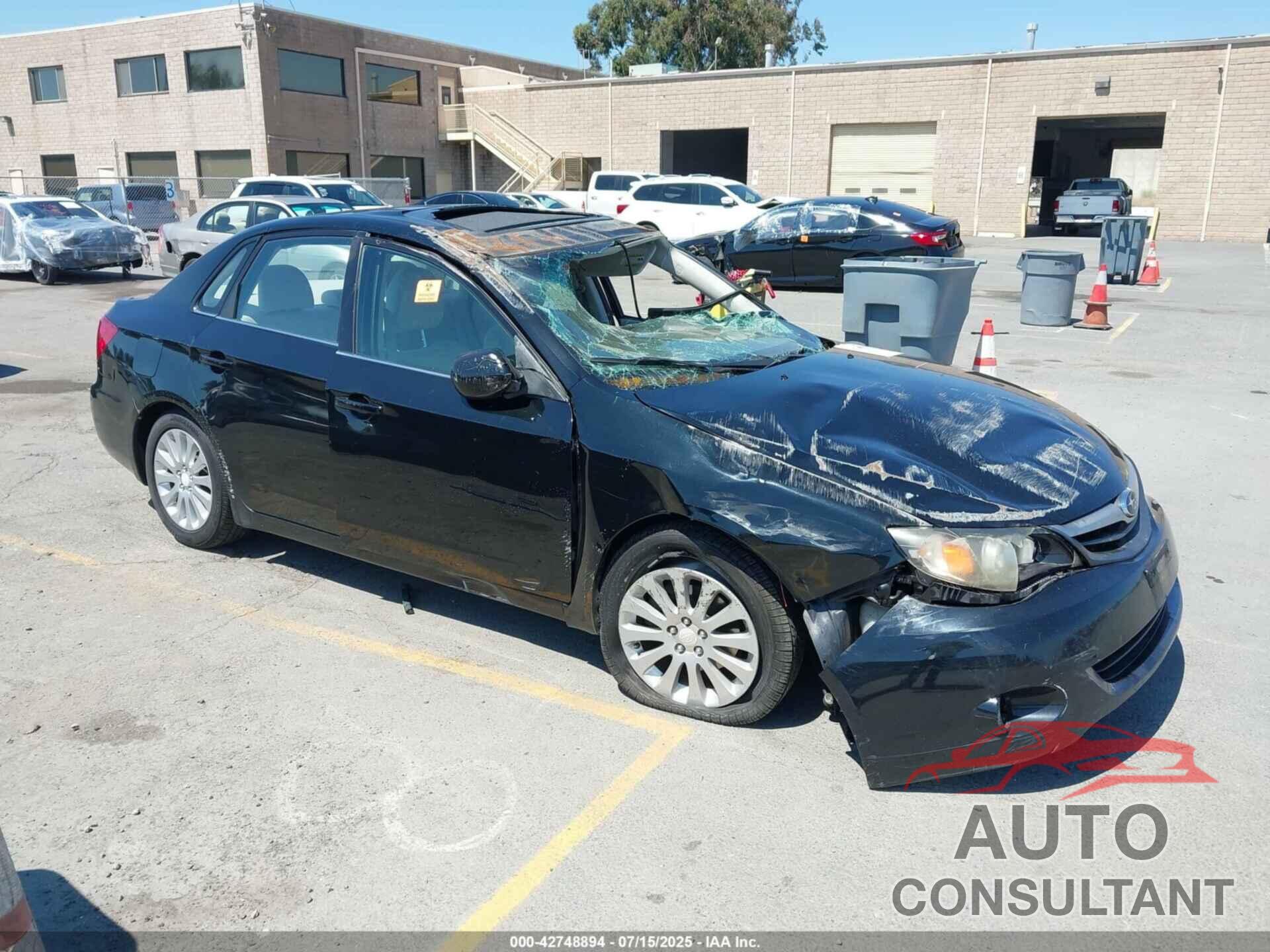 SUBARU IMPREZA 2011 - JF1GE6B69BH500365