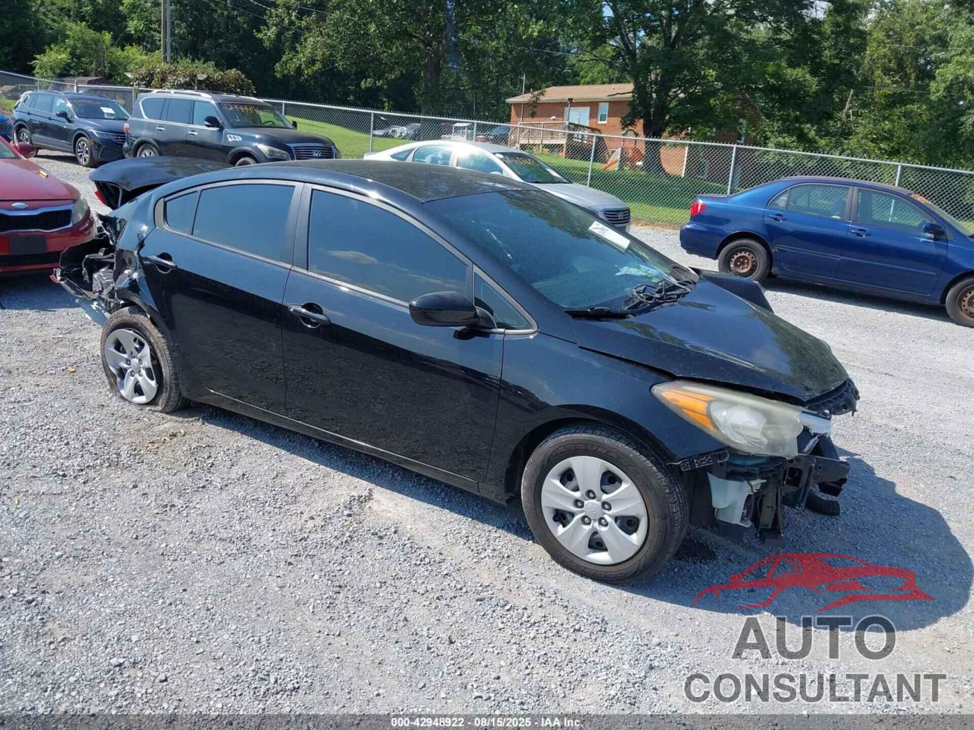 KIA FORTE 2015 - KNAFK4A68F5390255
