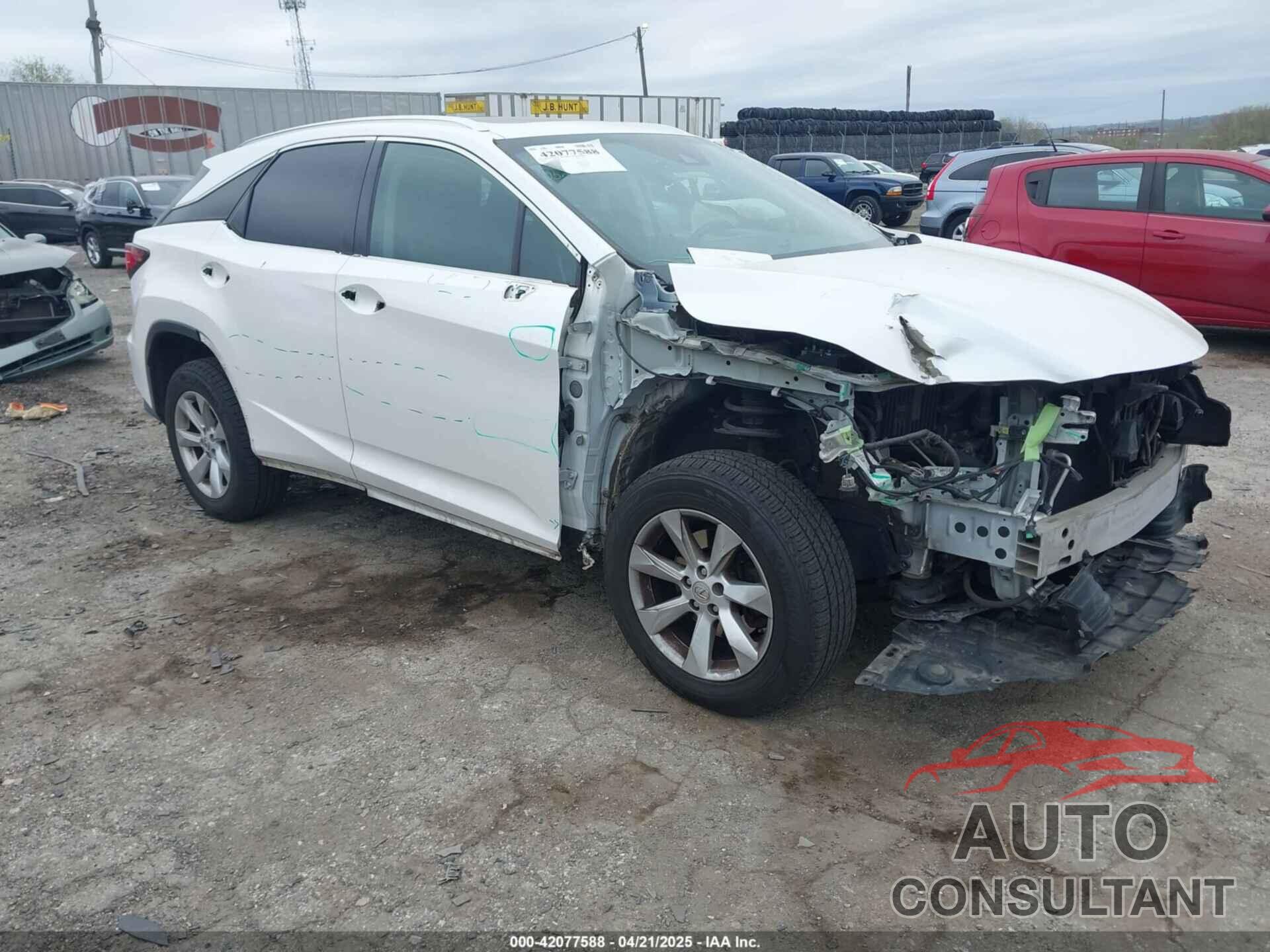 LEXUS RX 350 2016 - 2T2BZMCAXGC014817