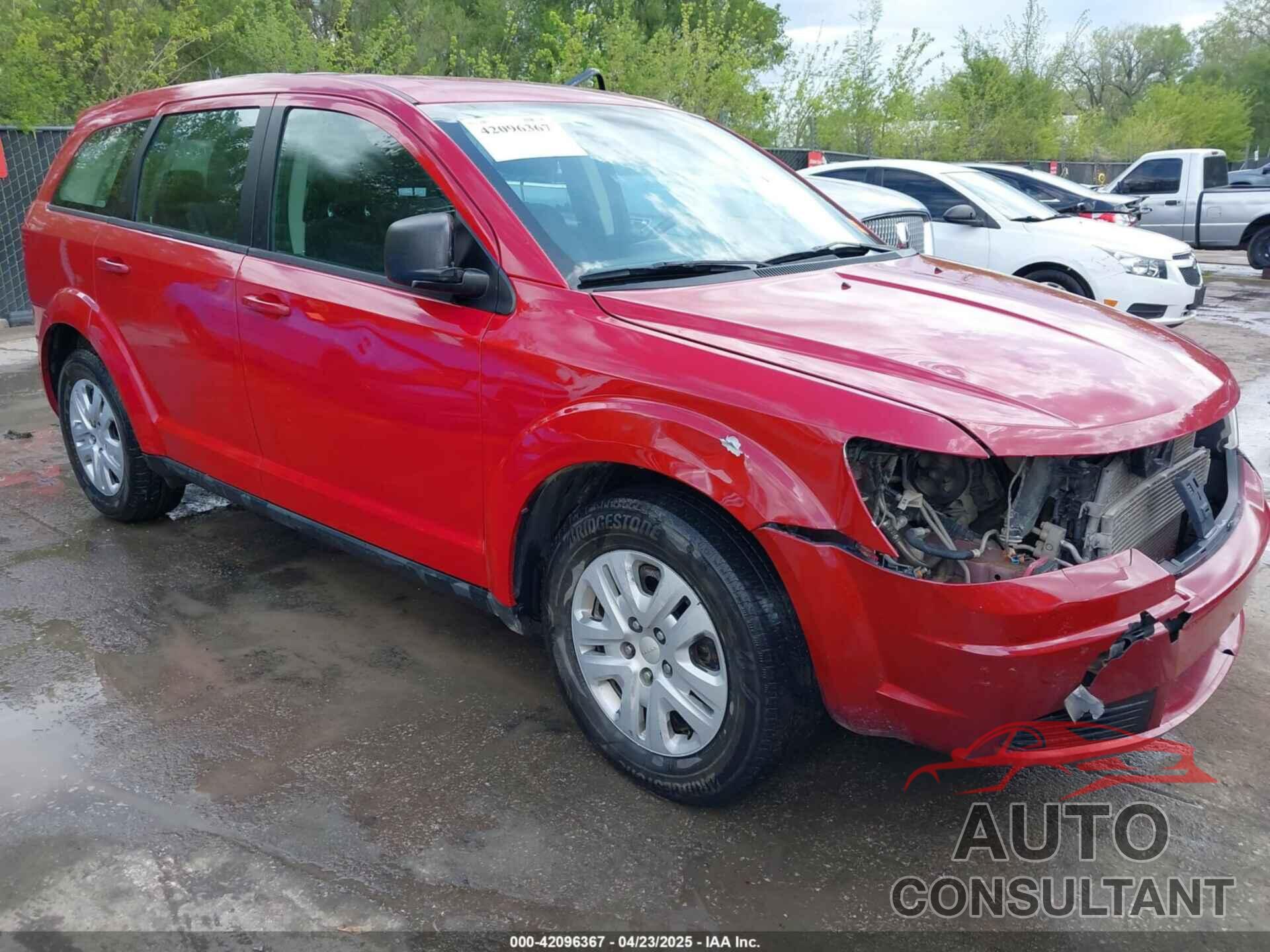 DODGE JOURNEY 2013 - 3C4PDCAB4DT684886