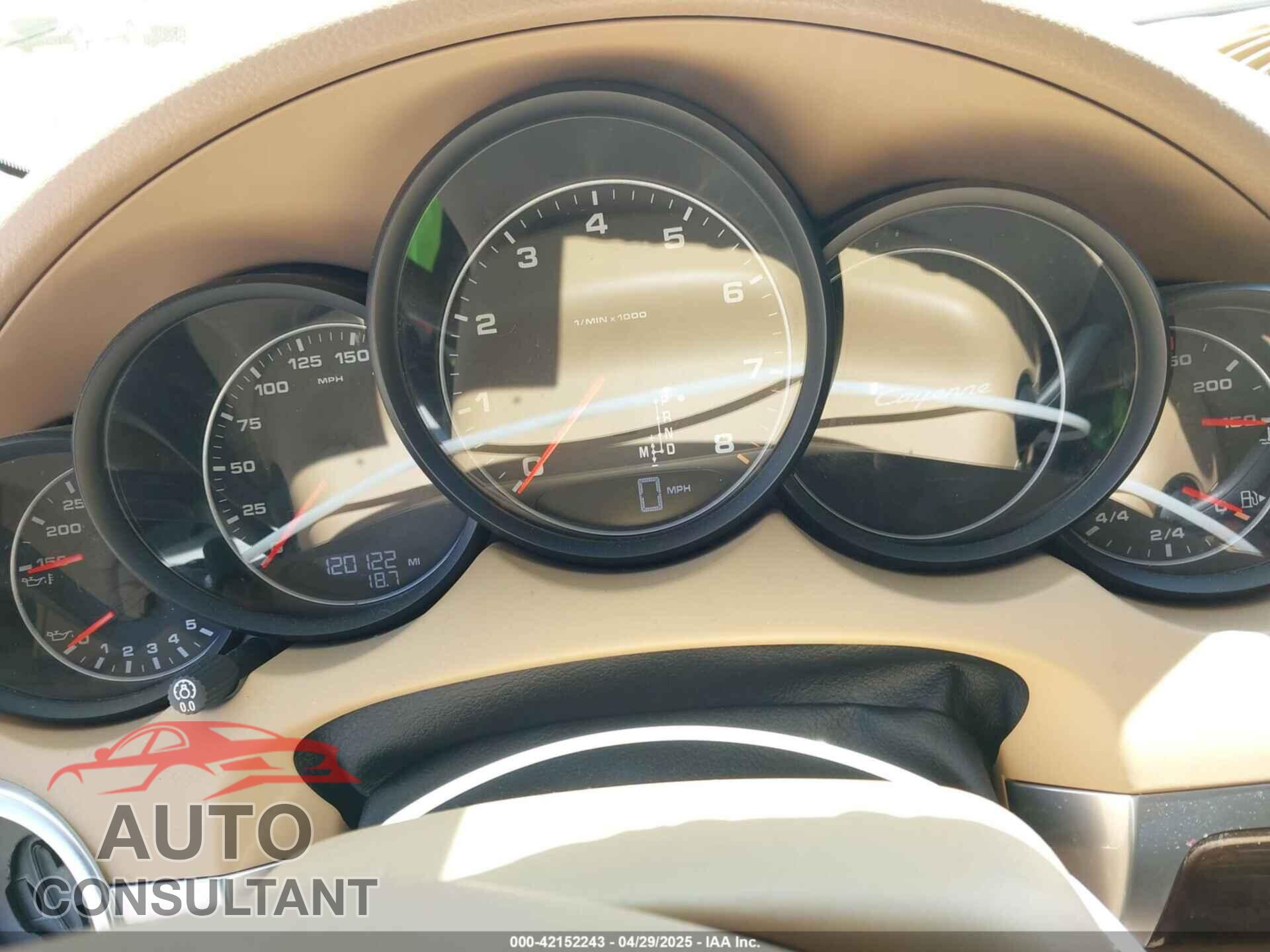 PORSCHE CAYENNE 2012 - WP1AA2A22CLA08941