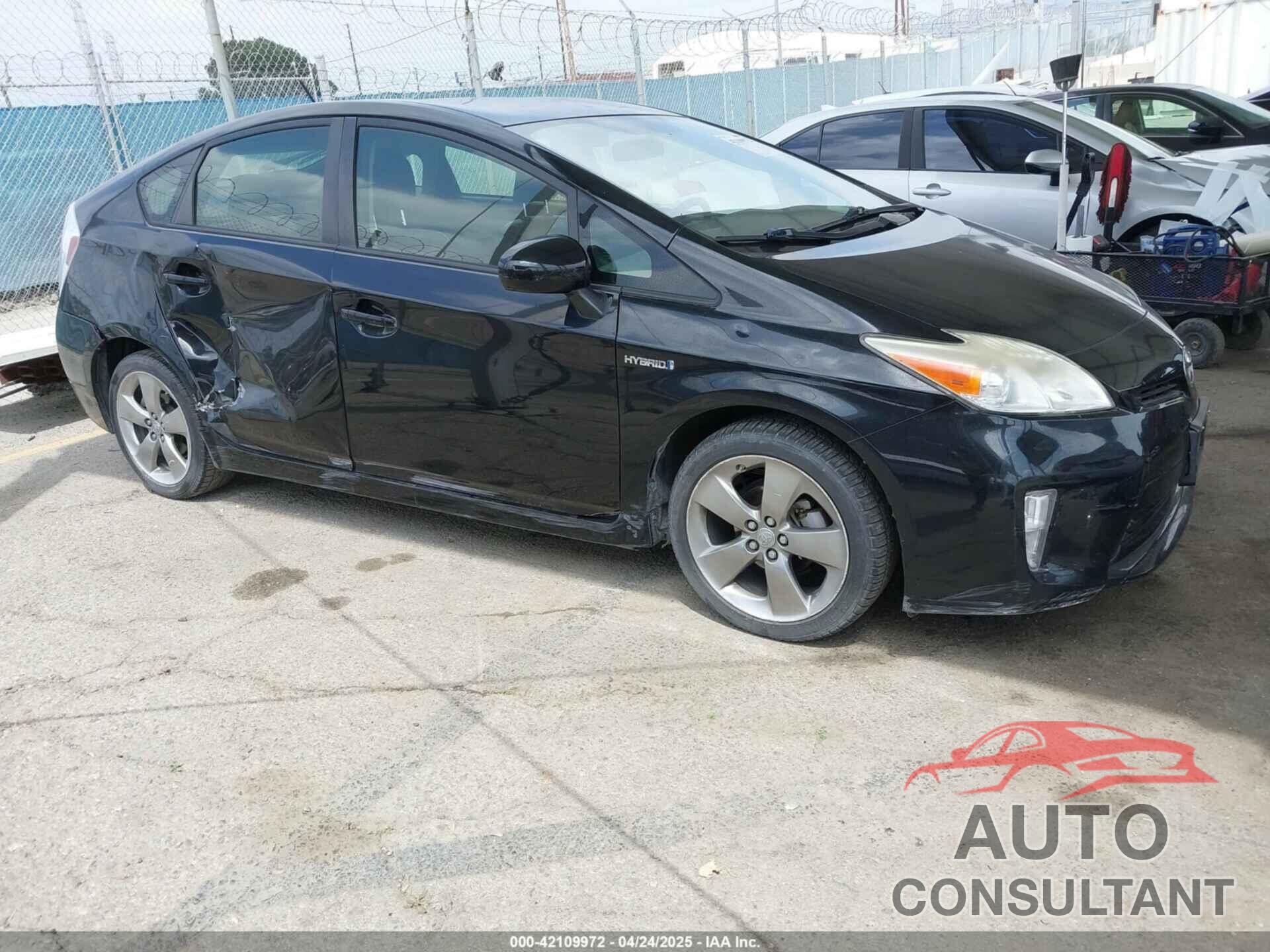 TOYOTA PRIUS 2013 - JTDKN3DU5D5577141