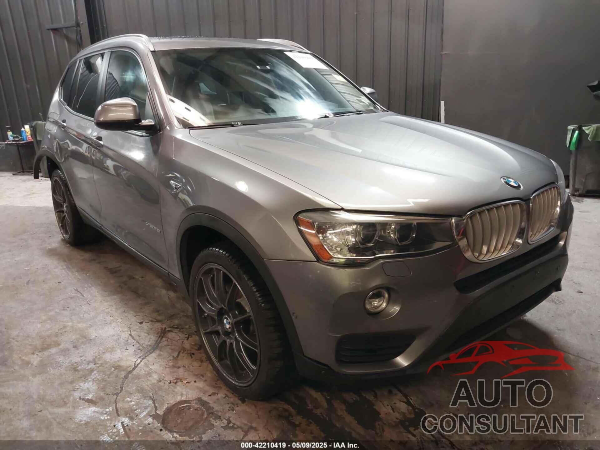 BMW X3 2017 - 5UXWX9C39H0T20427