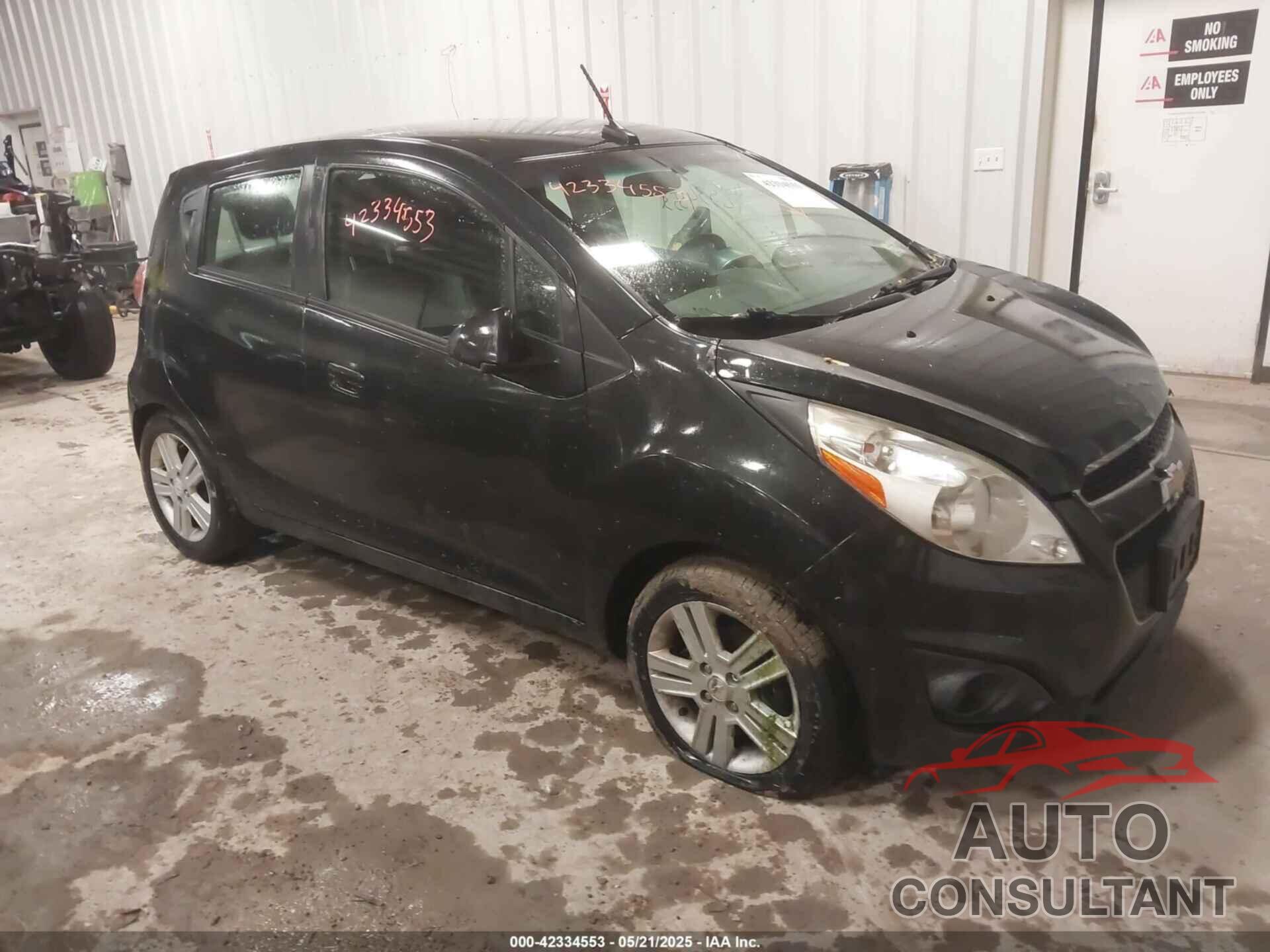 CHEVROLET SPARK 2013 - KL8CD6S95DC508896