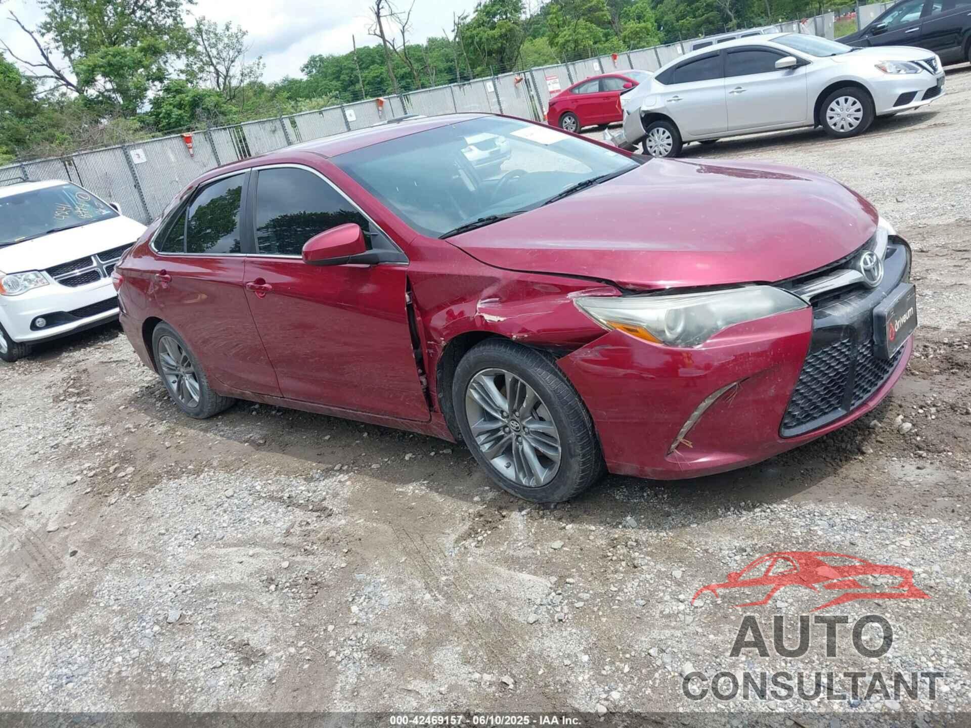 TOYOTA CAMRY 2017 - 4T1BF1FK3HU654576