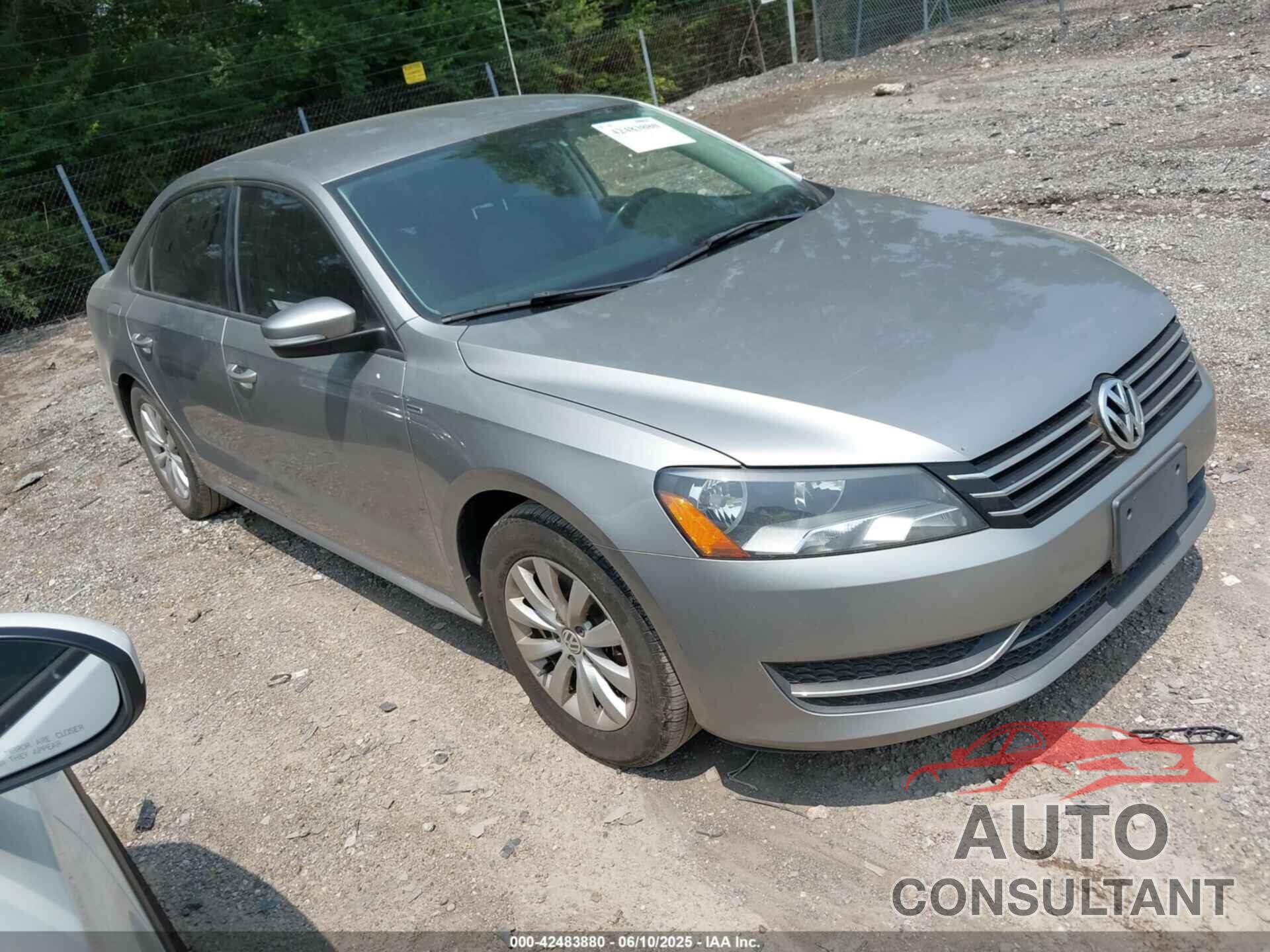 VOLKSWAGEN PASSAT 2014 - 1VWAT7A34EC097719