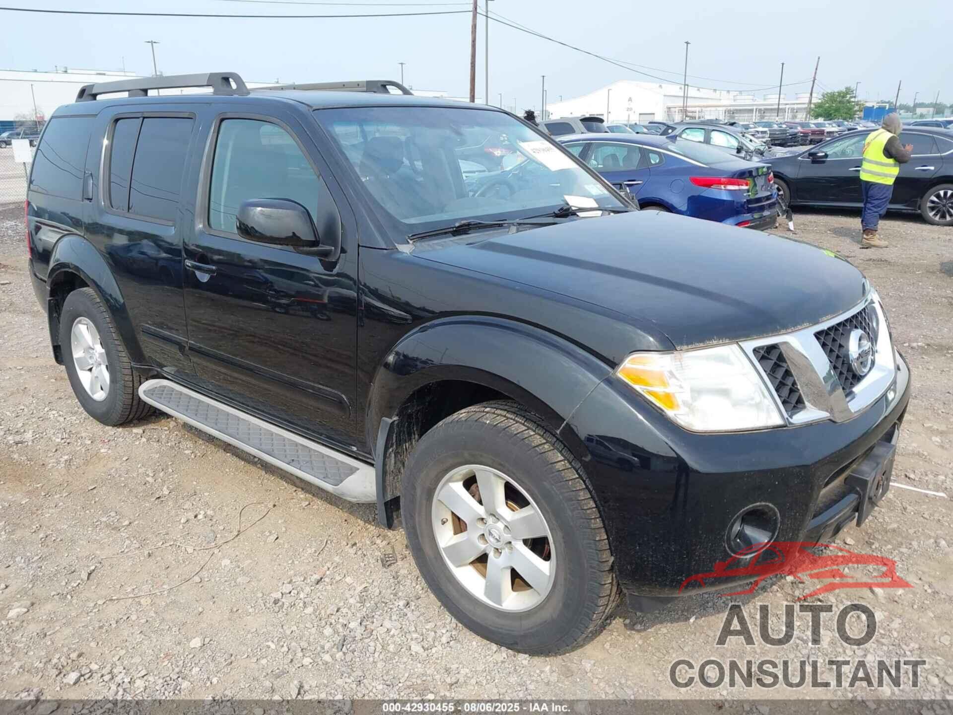 NISSAN PATHFINDER 2012 - 5N1AR1NB0CC617195