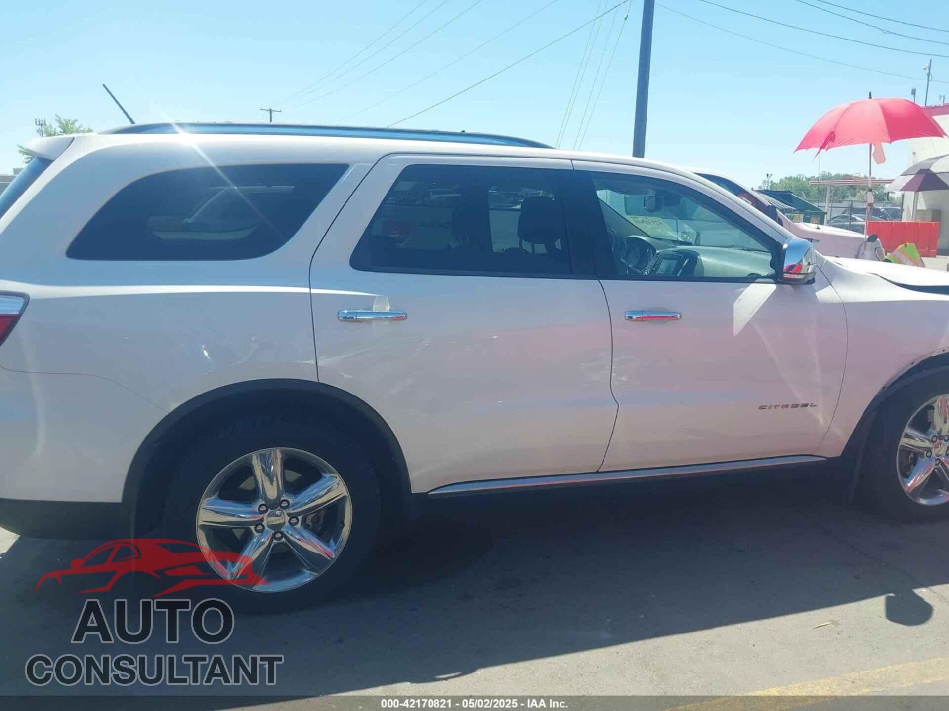 DODGE DURANGO 2012 - 1C4SDJET0CC100625