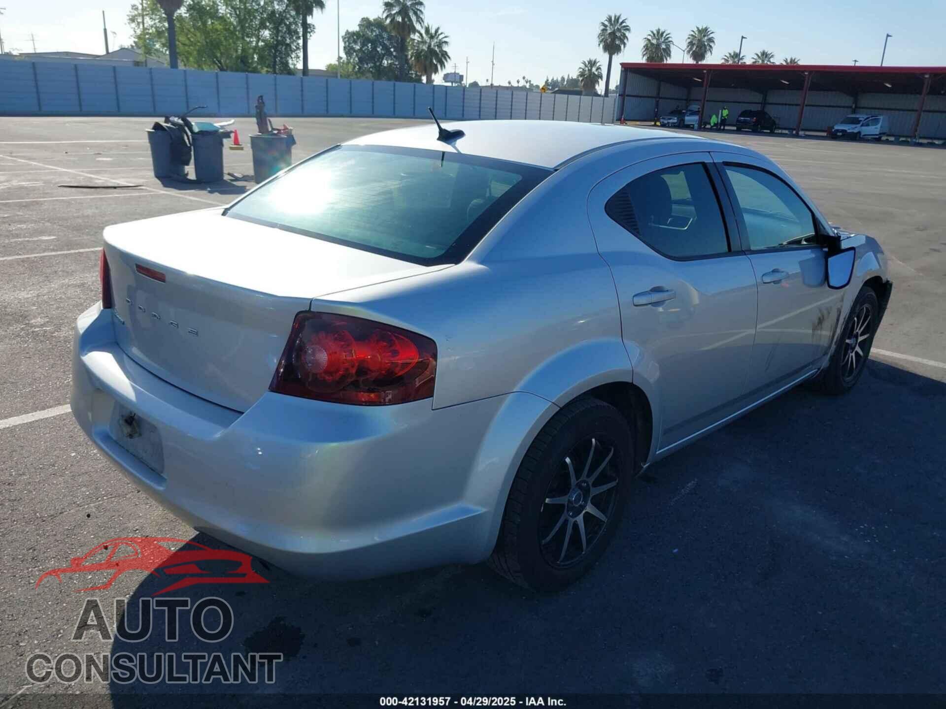 DODGE AVENGER 2011 - 1B3BD4FB8BN579145