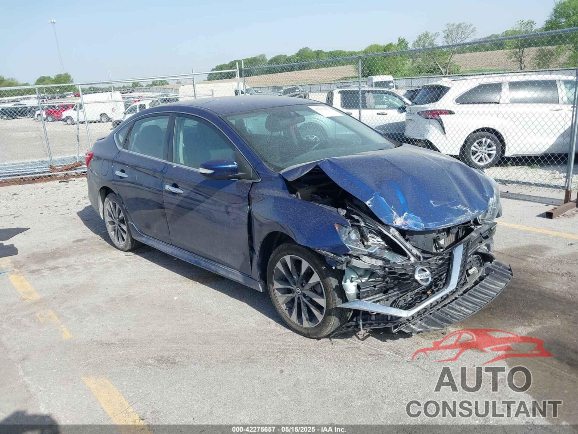 NISSAN SENTRA 2019 - 3N1AB7AP3KY290510