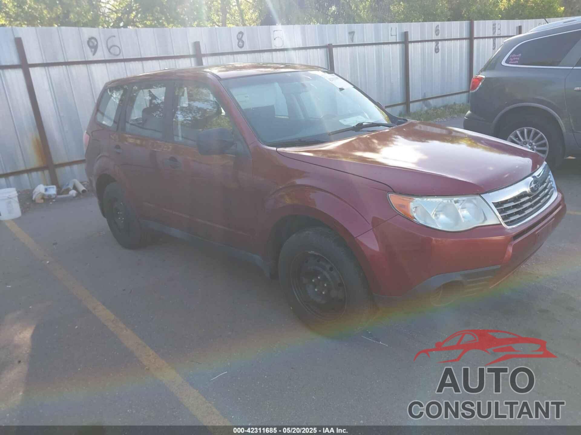 SUBARU FORESTER 2009 - JF2SH61619H732192