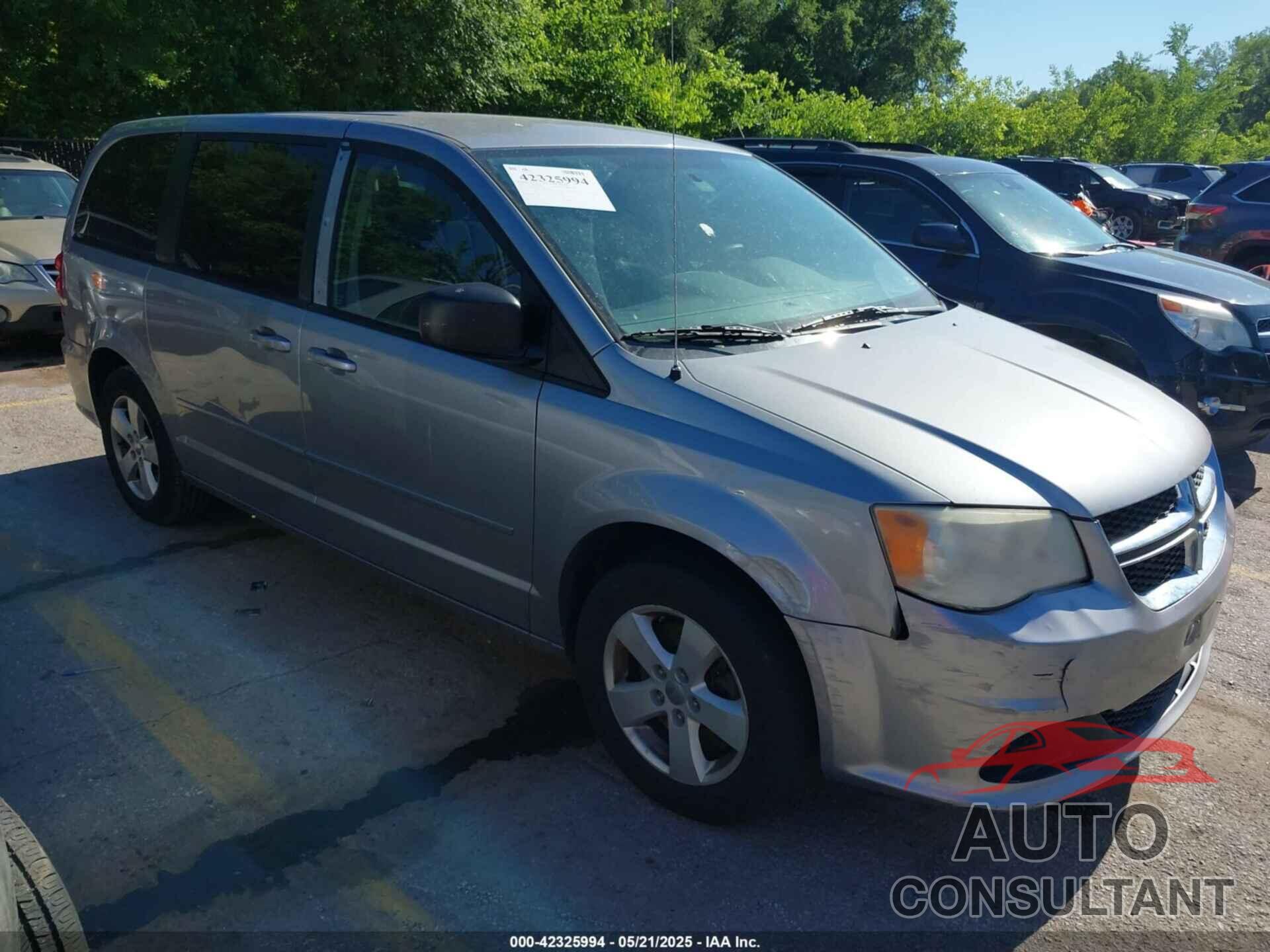 DODGE GRAND CARAVAN 2013 - 2C4RDGBG0DR651090