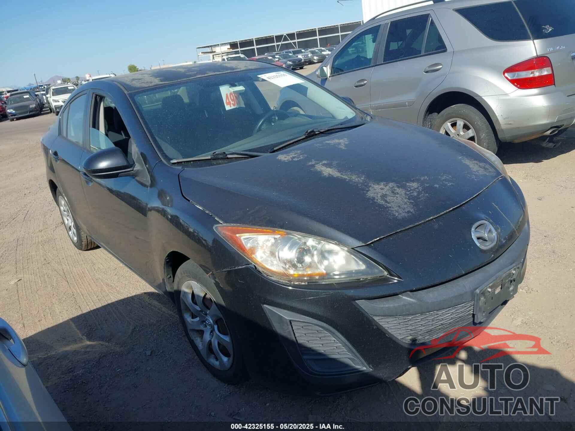 MAZDA MAZDA3 2011 - JM1BL1UF2B1460469