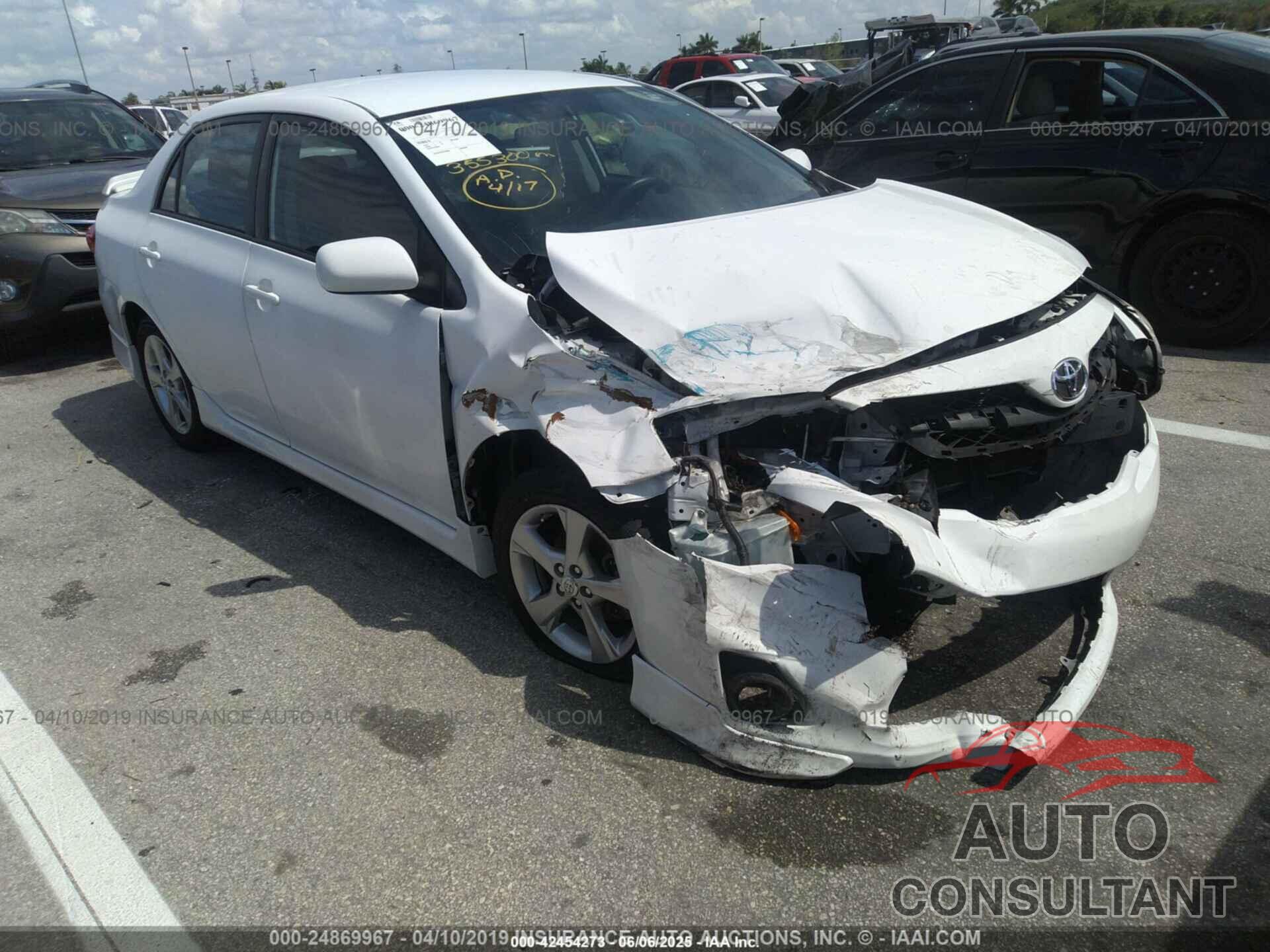 TOYOTA COROLLA 2011 - 2T1BU4EE7BC647075