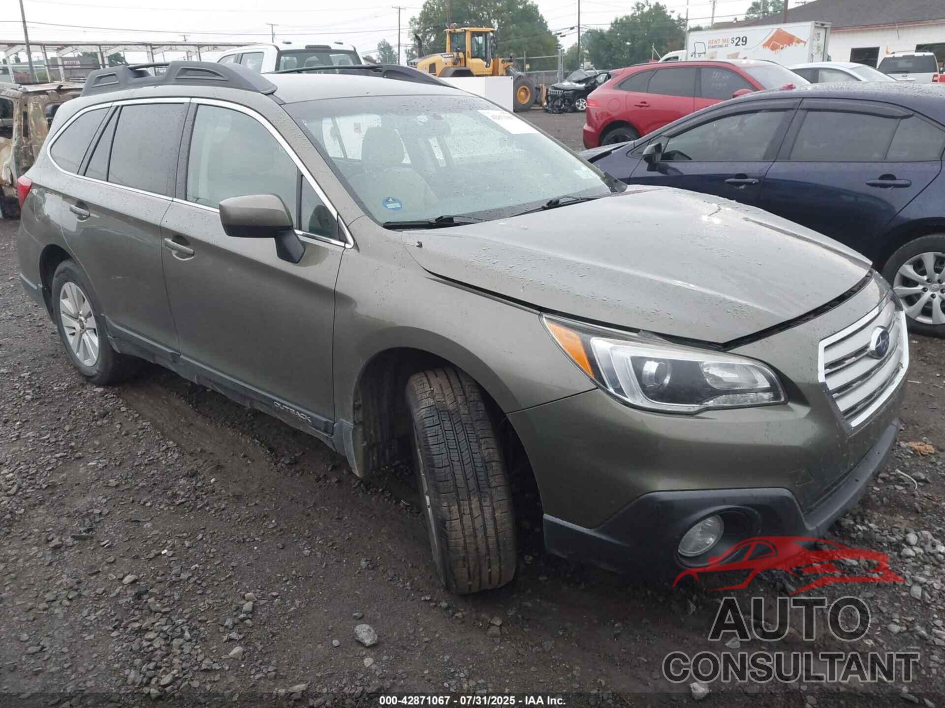 SUBARU OUTBACK 2015 - 4S4BSACC5F3319377