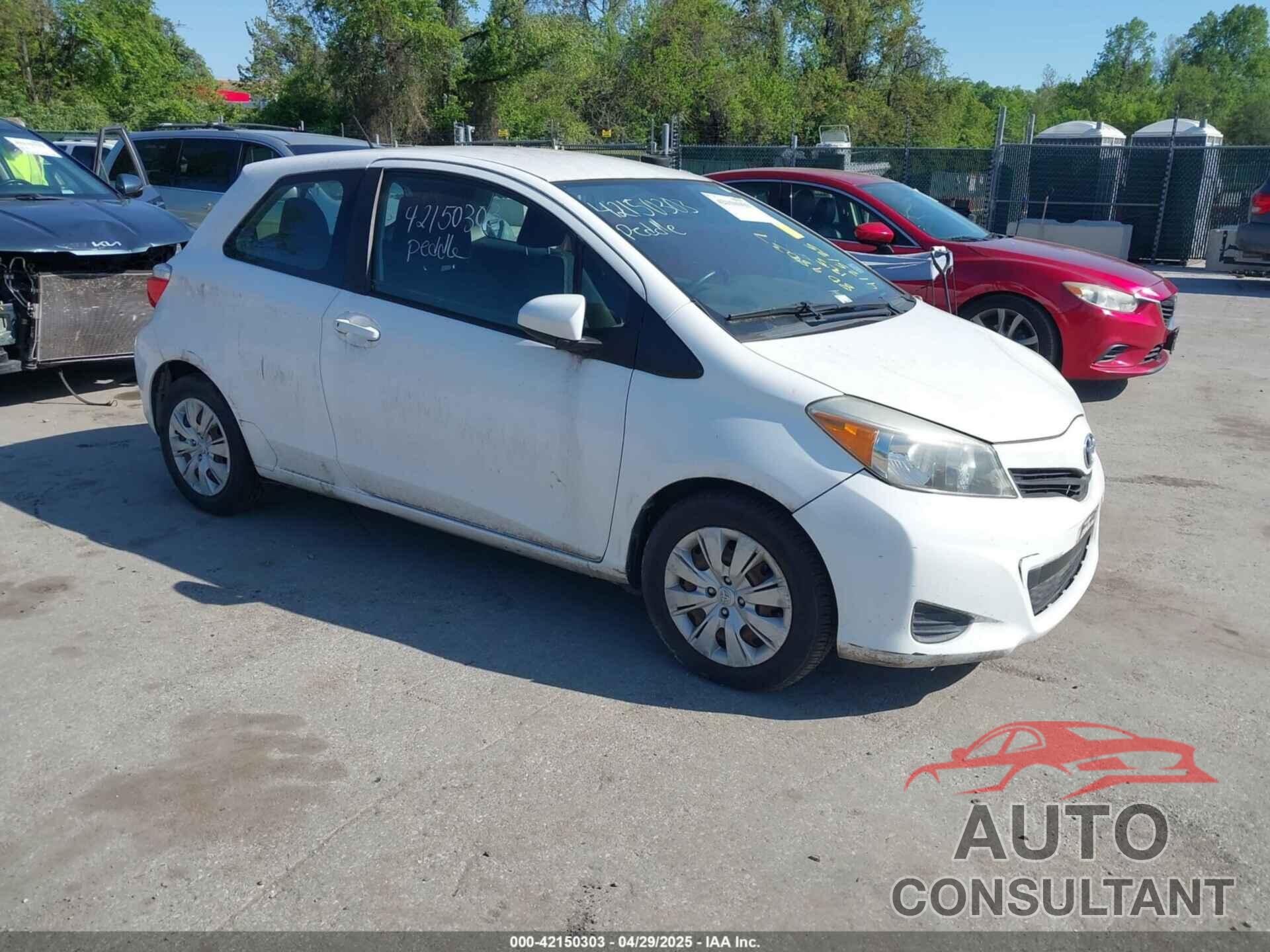TOYOTA YARIS 2014 - VNKJTUD35EA011933