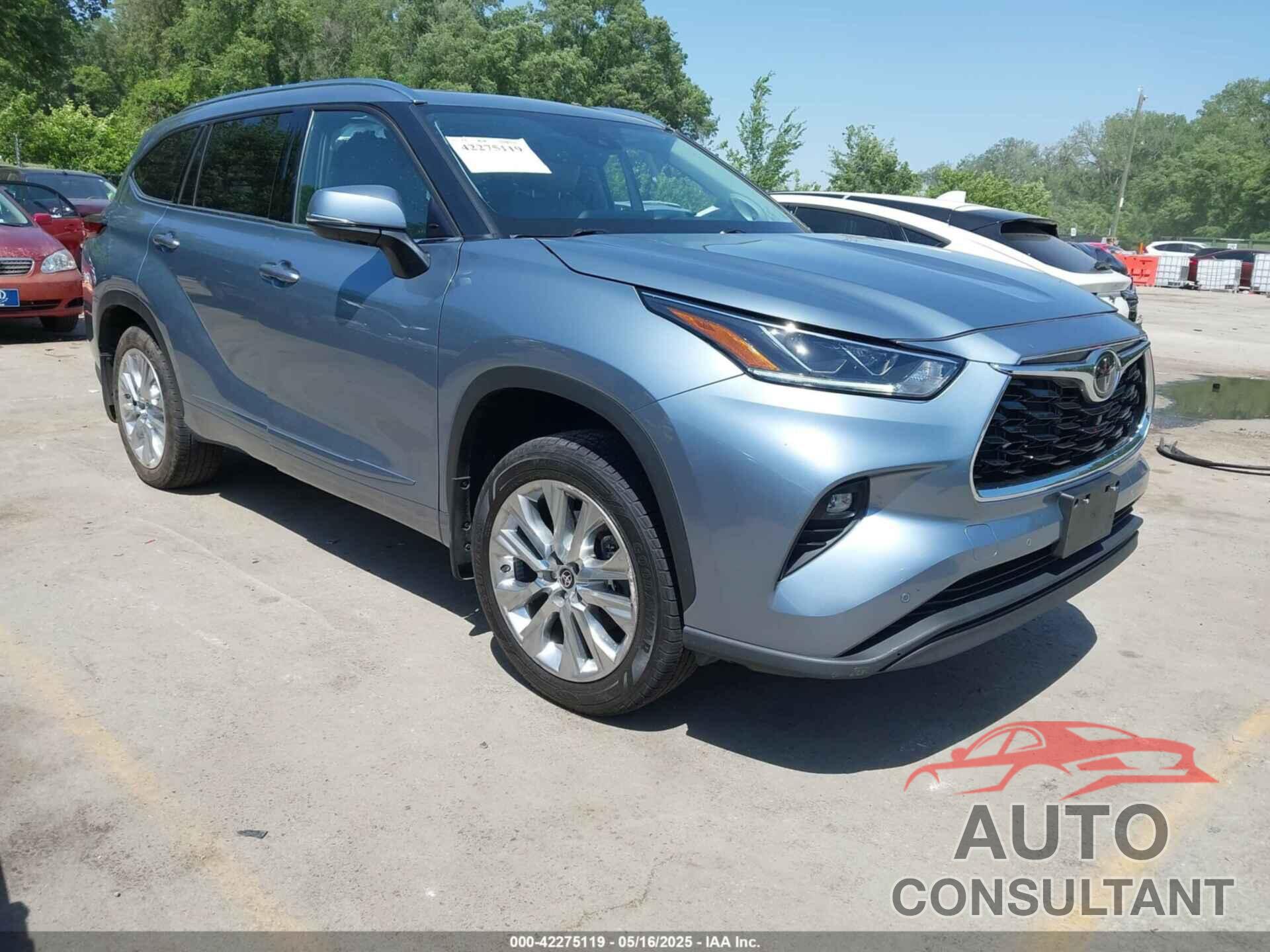 TOYOTA HIGHLANDER 2022 - 5TDDZRBH0NS192331