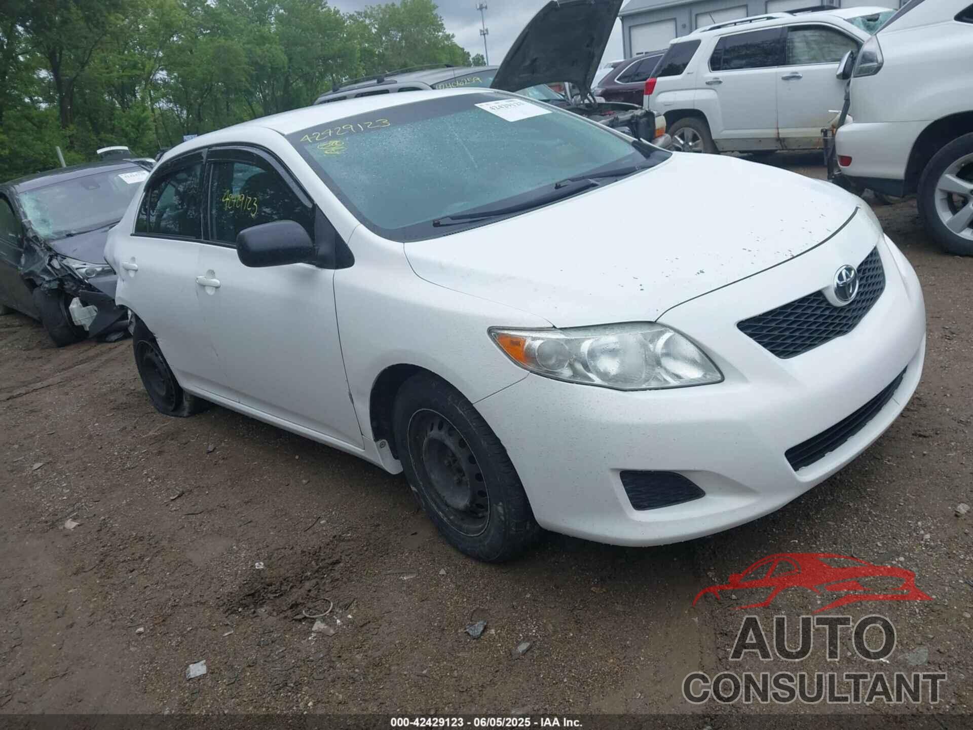 TOYOTA COROLLA 2009 - 1NXBU40E89Z001415