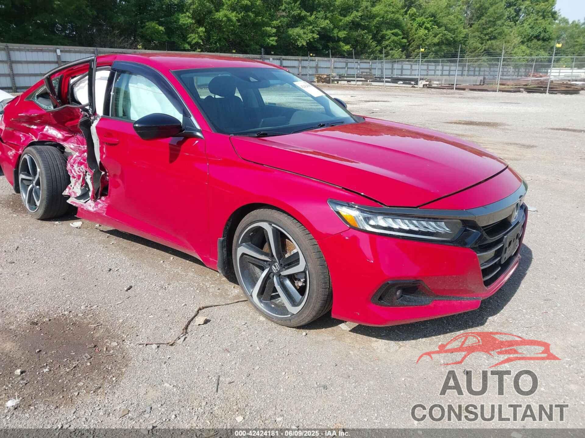 HONDA ACCORD 2021 - 1HGCV1F42MA003143