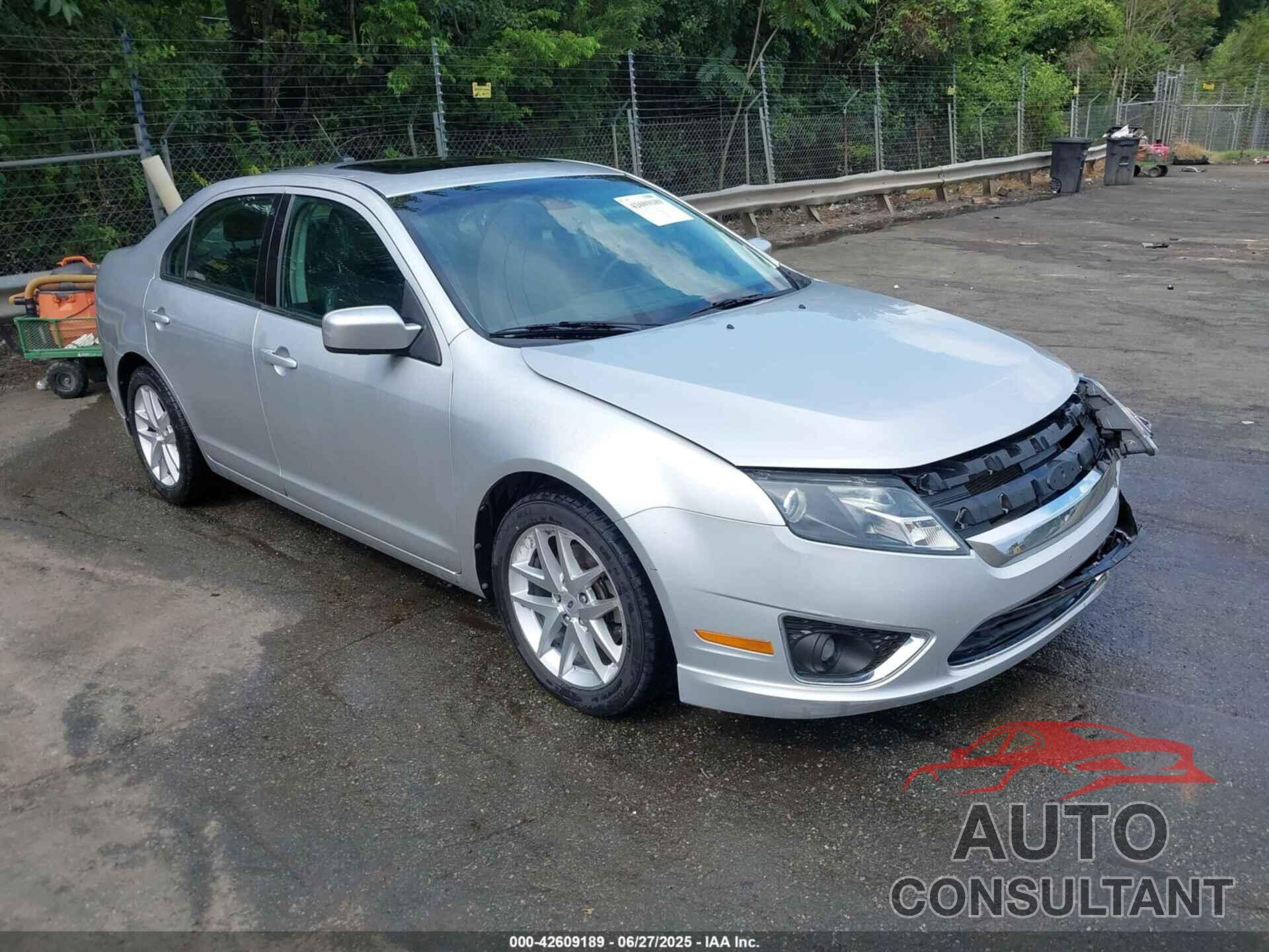 FORD FUSION 2012 - 3FAHP0JAXCR359565