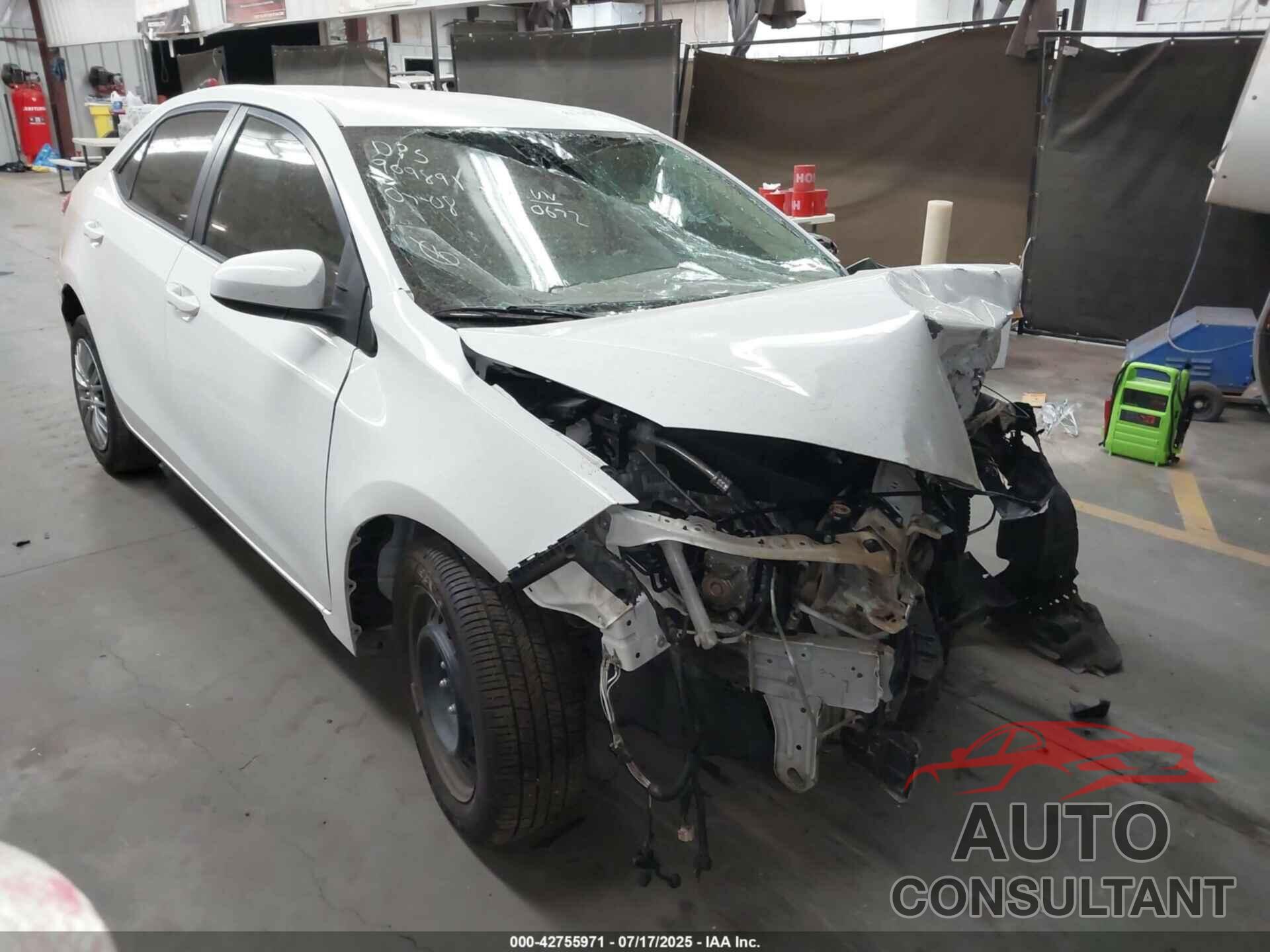 TOYOTA COROLLA 2019 - 5YFBURHE5KP880672