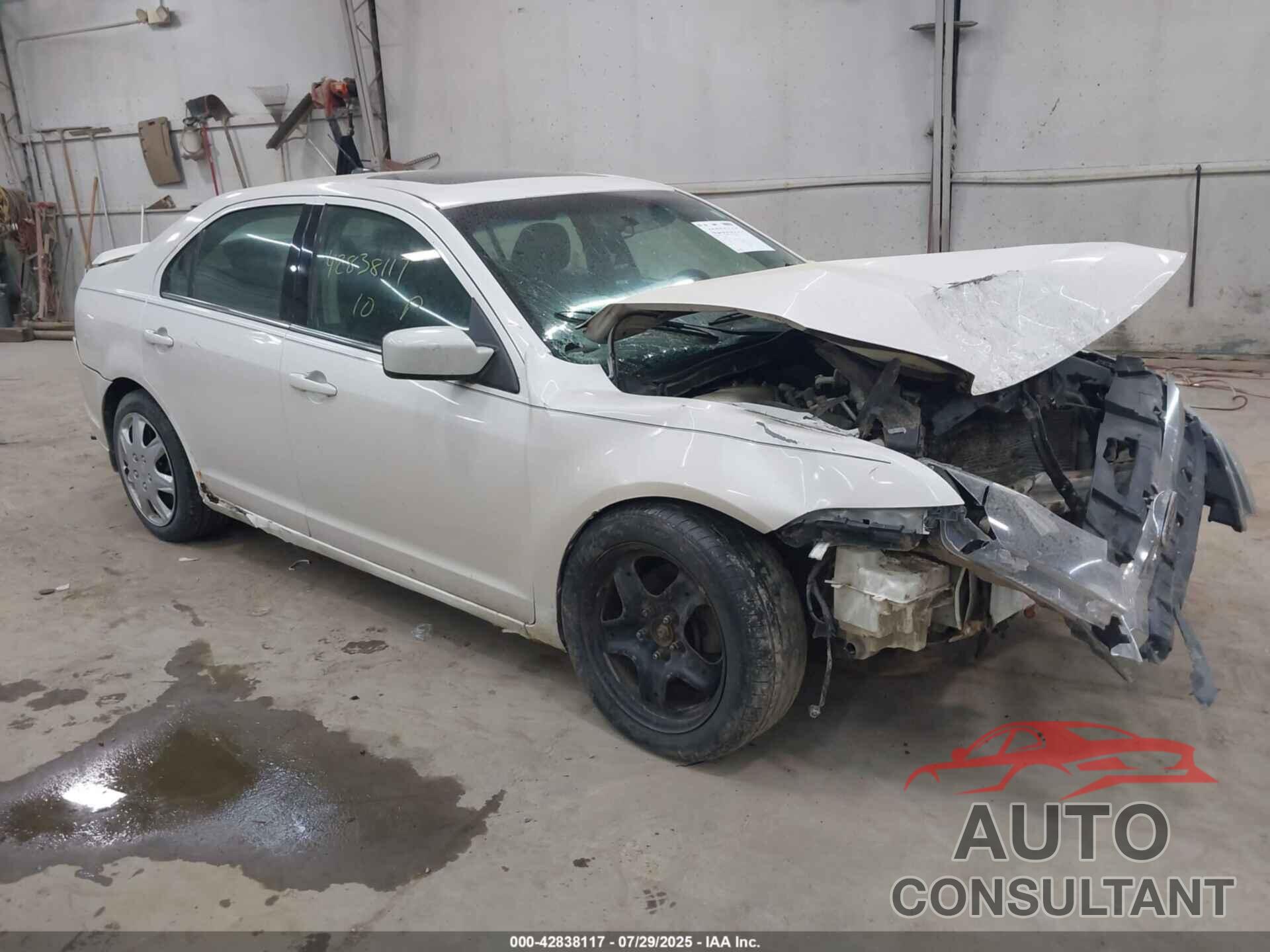 FORD FUSION 2010 - 3FAHP0HG9AR426437