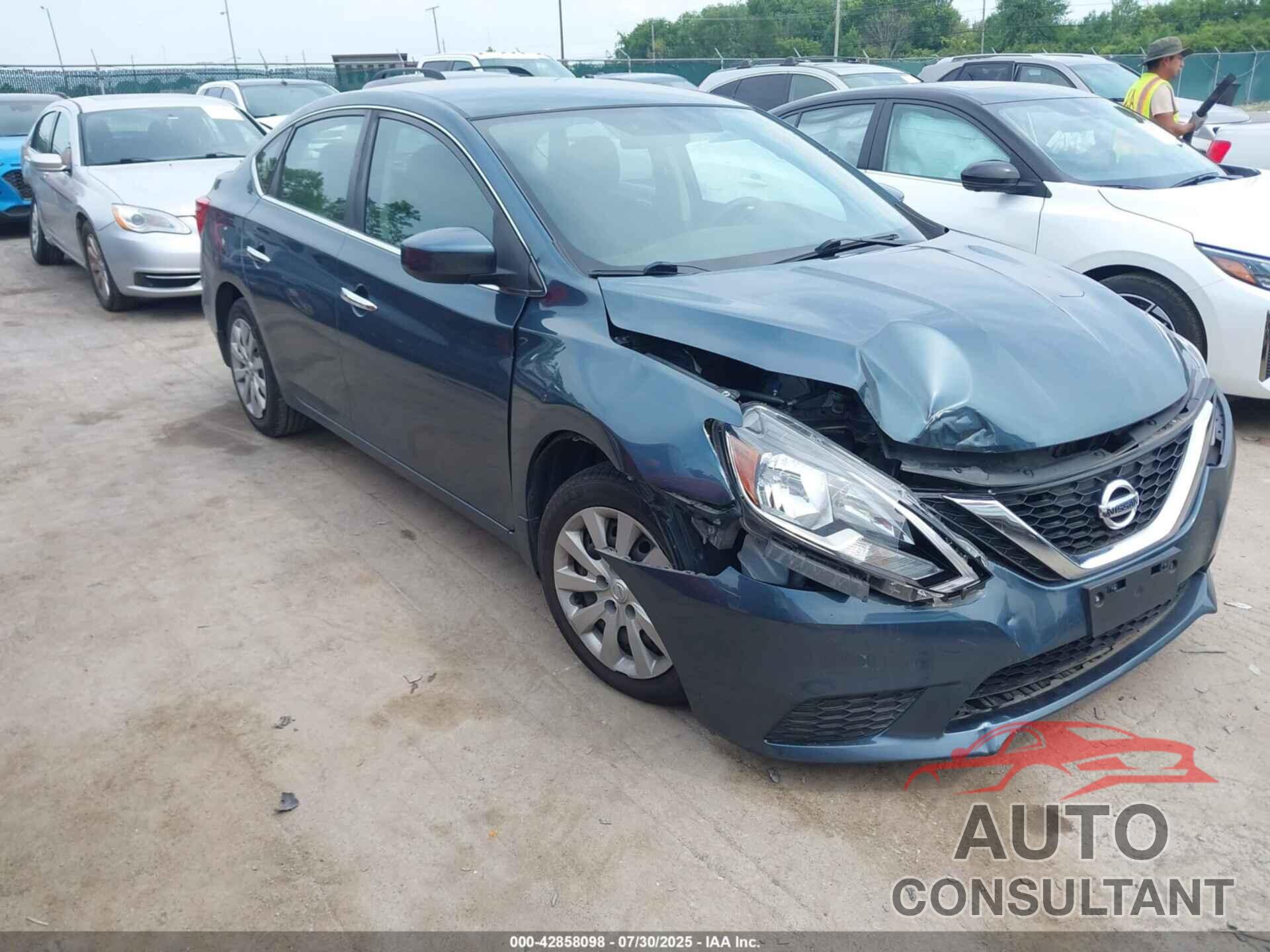 NISSAN SENTRA 2017 - 3N1AB7AP8HY214936