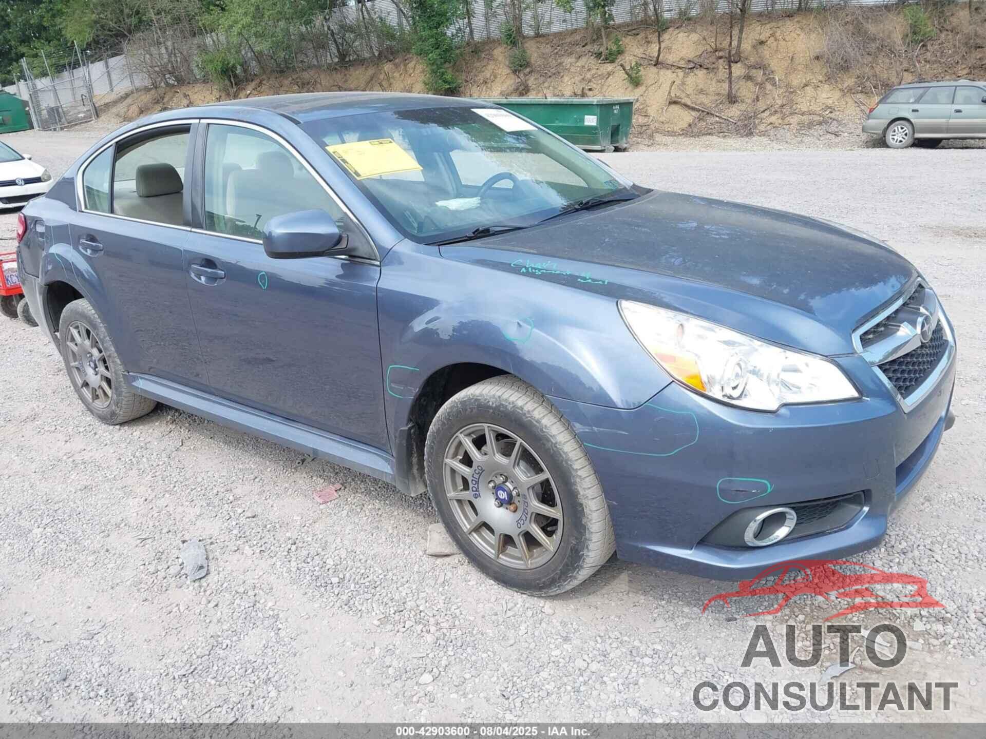SUBARU LEGACY 2014 - 4S3BMBC65E3022381