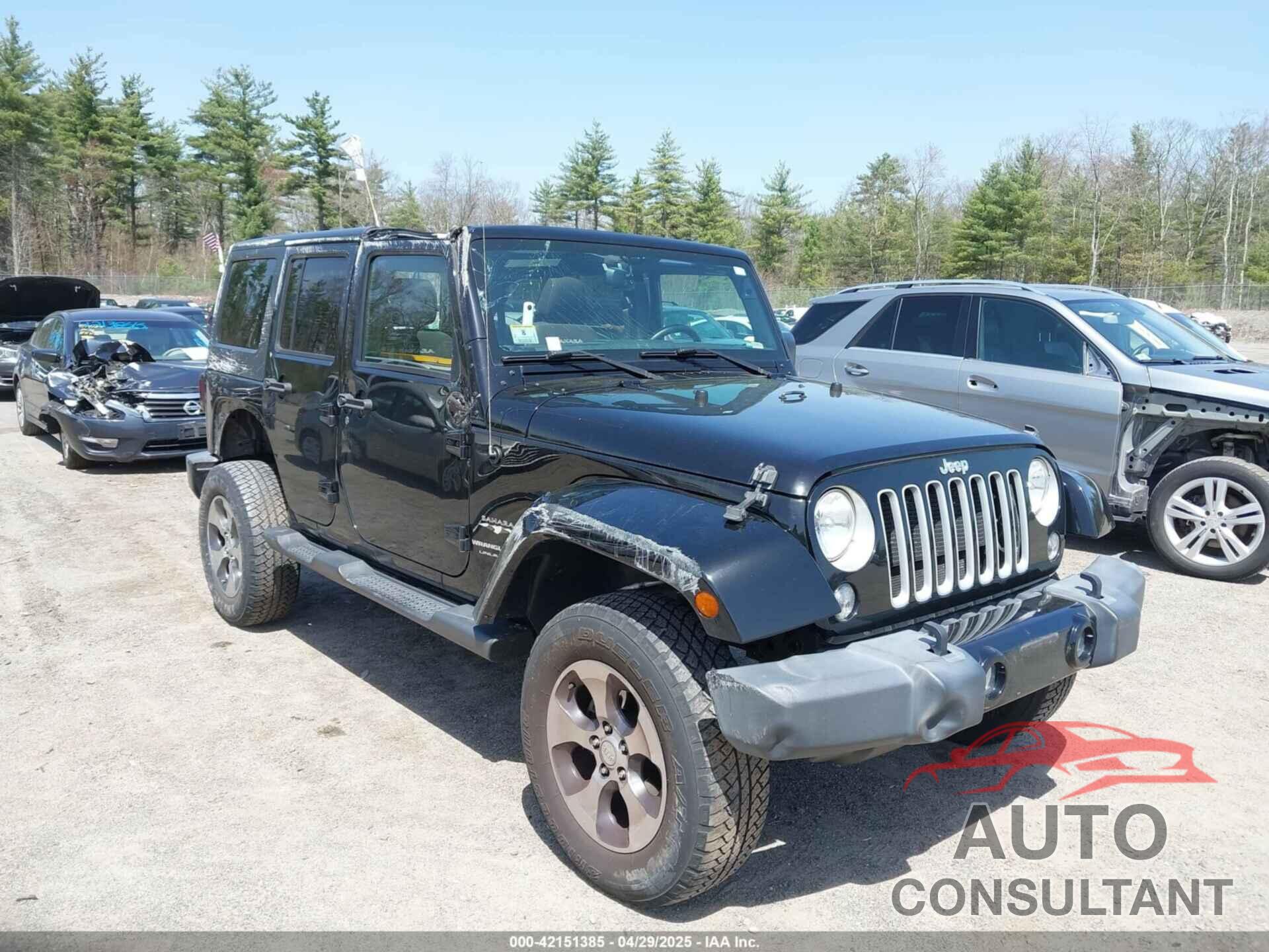 JEEP WRANGLER JK UNLIMITED 2018 - 1C4BJWEG8JL914415