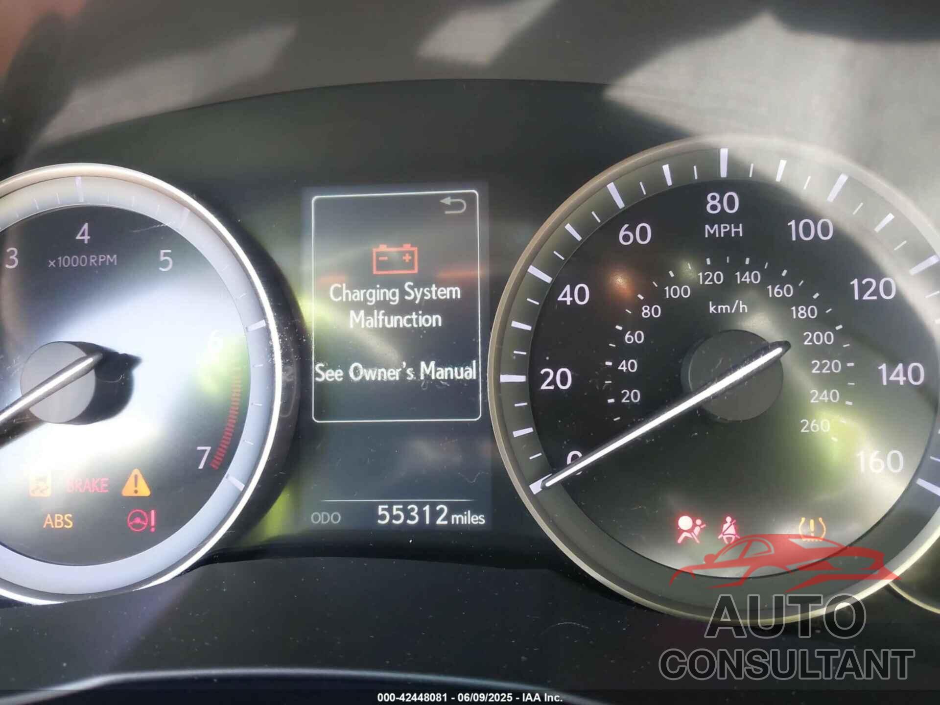 LEXUS ES 350 2016 - 58ABK1GG2GU017529