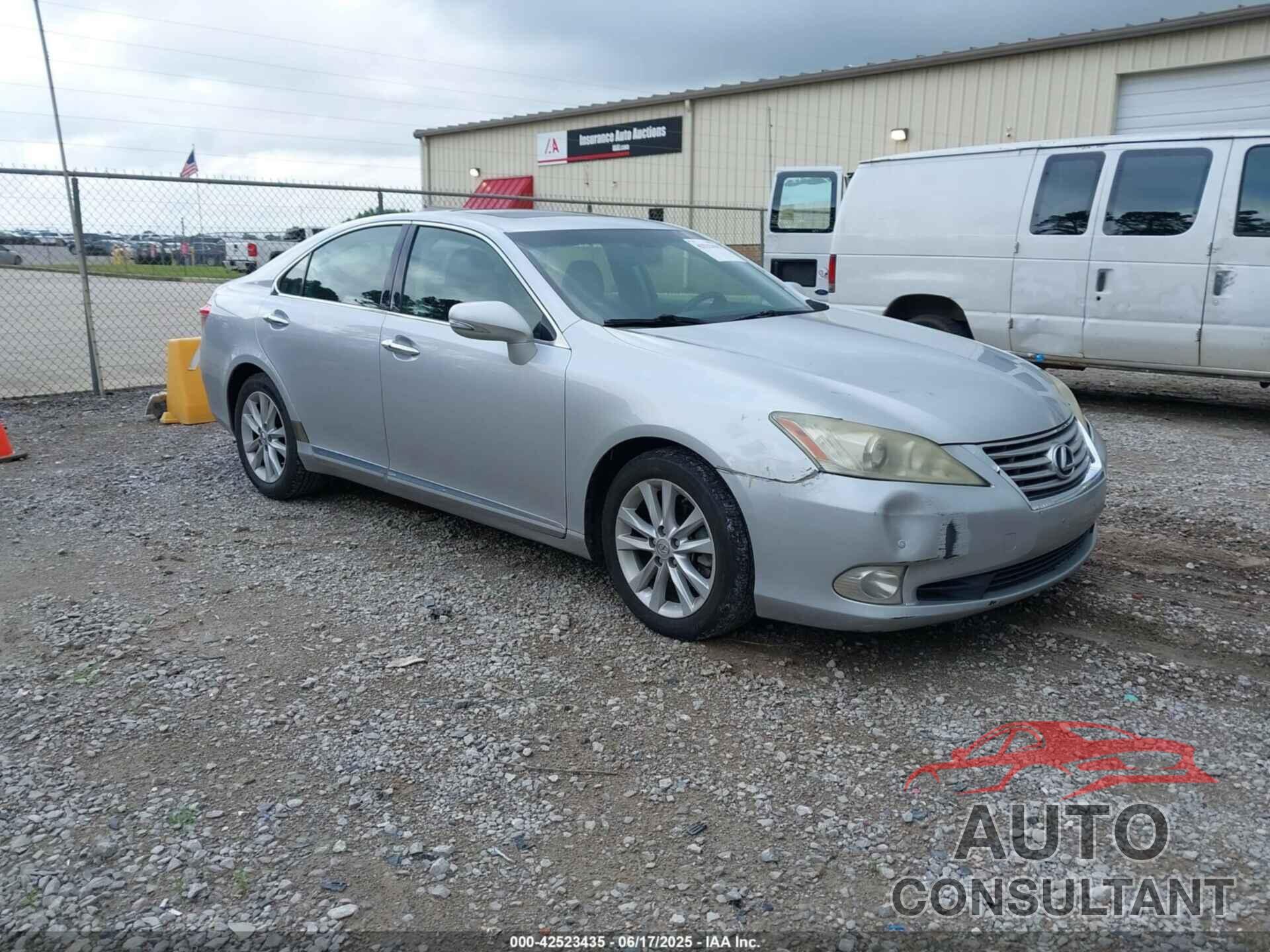 LEXUS ES 350 2011 - JTHBK1EG3B2465117