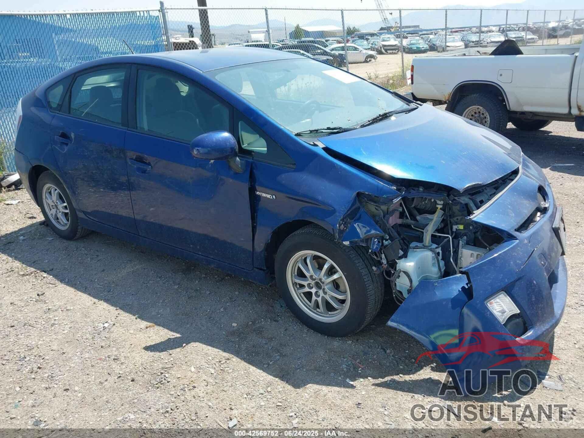 TOYOTA PRIUS 2010 - JTDKN3DU3A0010449