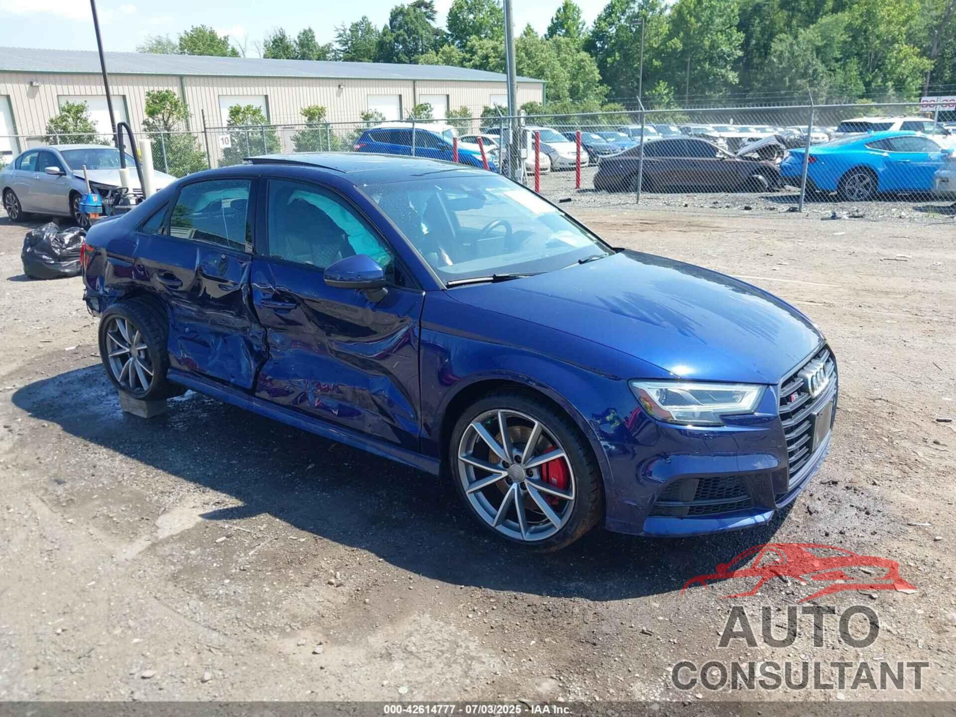 AUDI S3 2018 - WAUF1GFF2J1034509