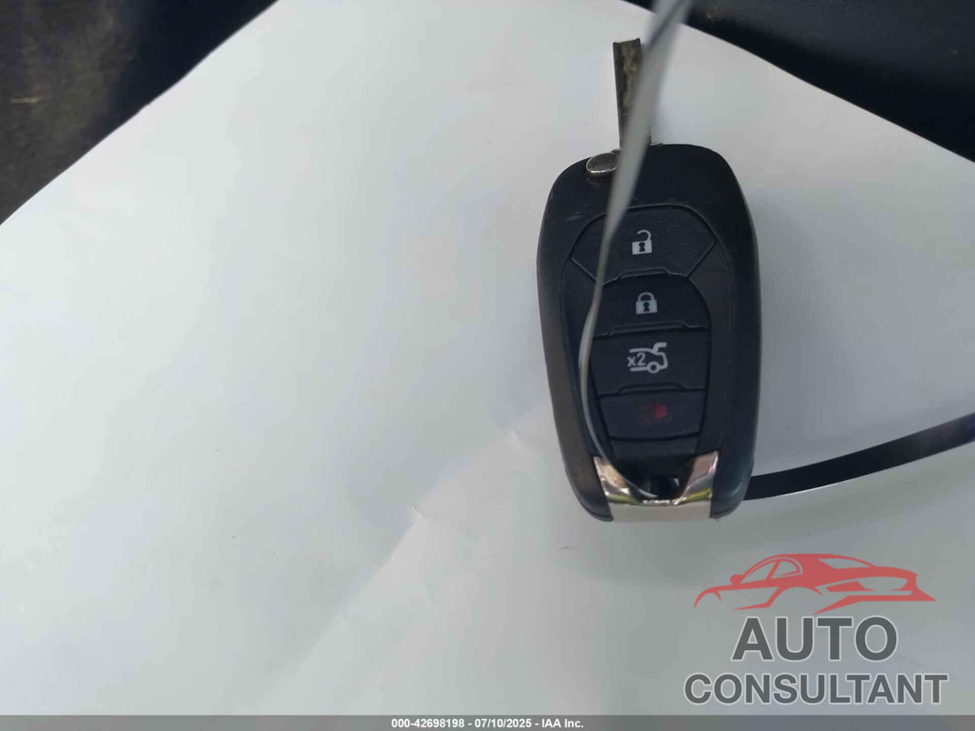 CHEVROLET SONIC 2019 - 1G1JD5SB4K4120912
