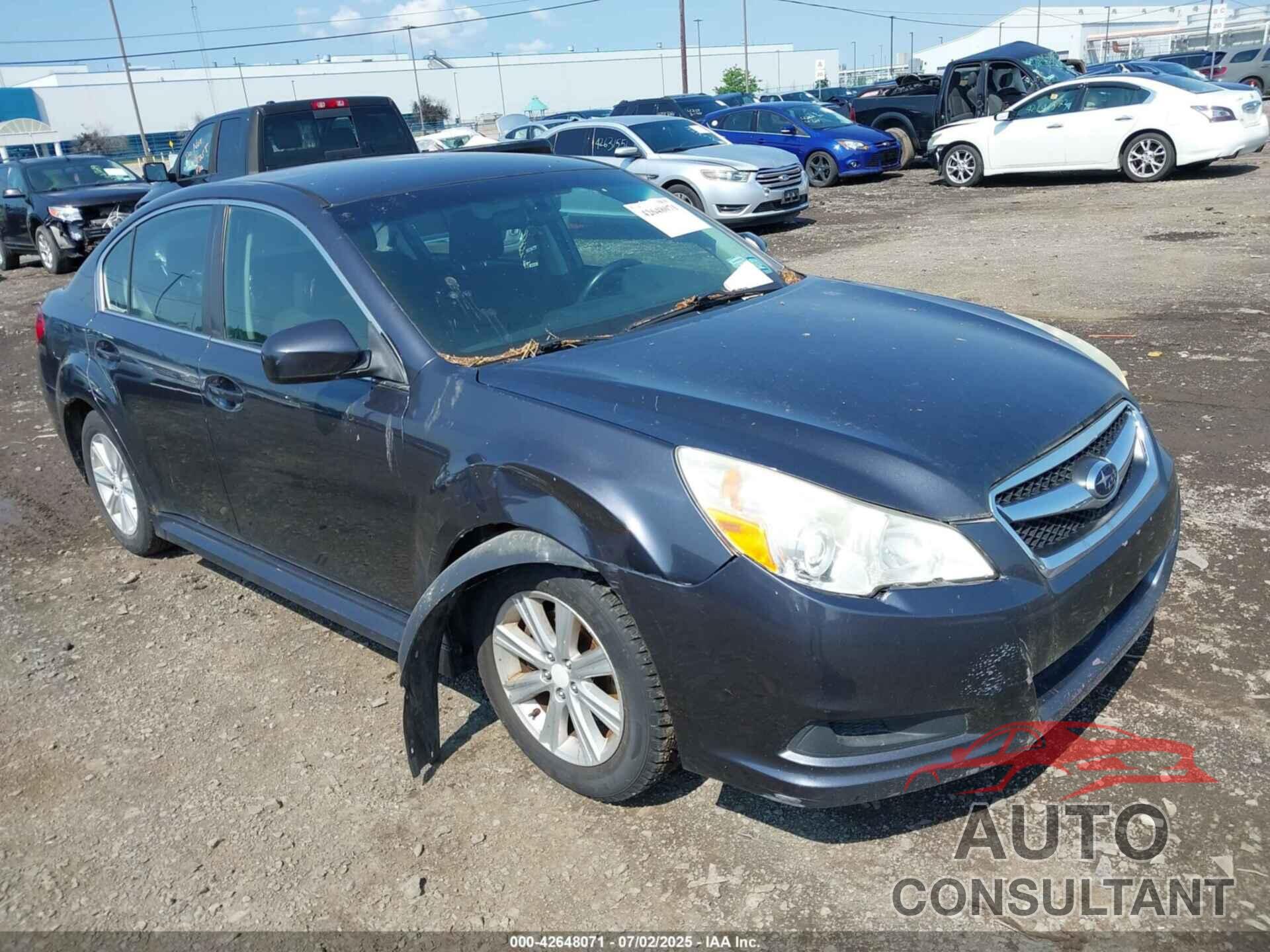 SUBARU LEGACY 2011 - 4S3BMBB61B3225135