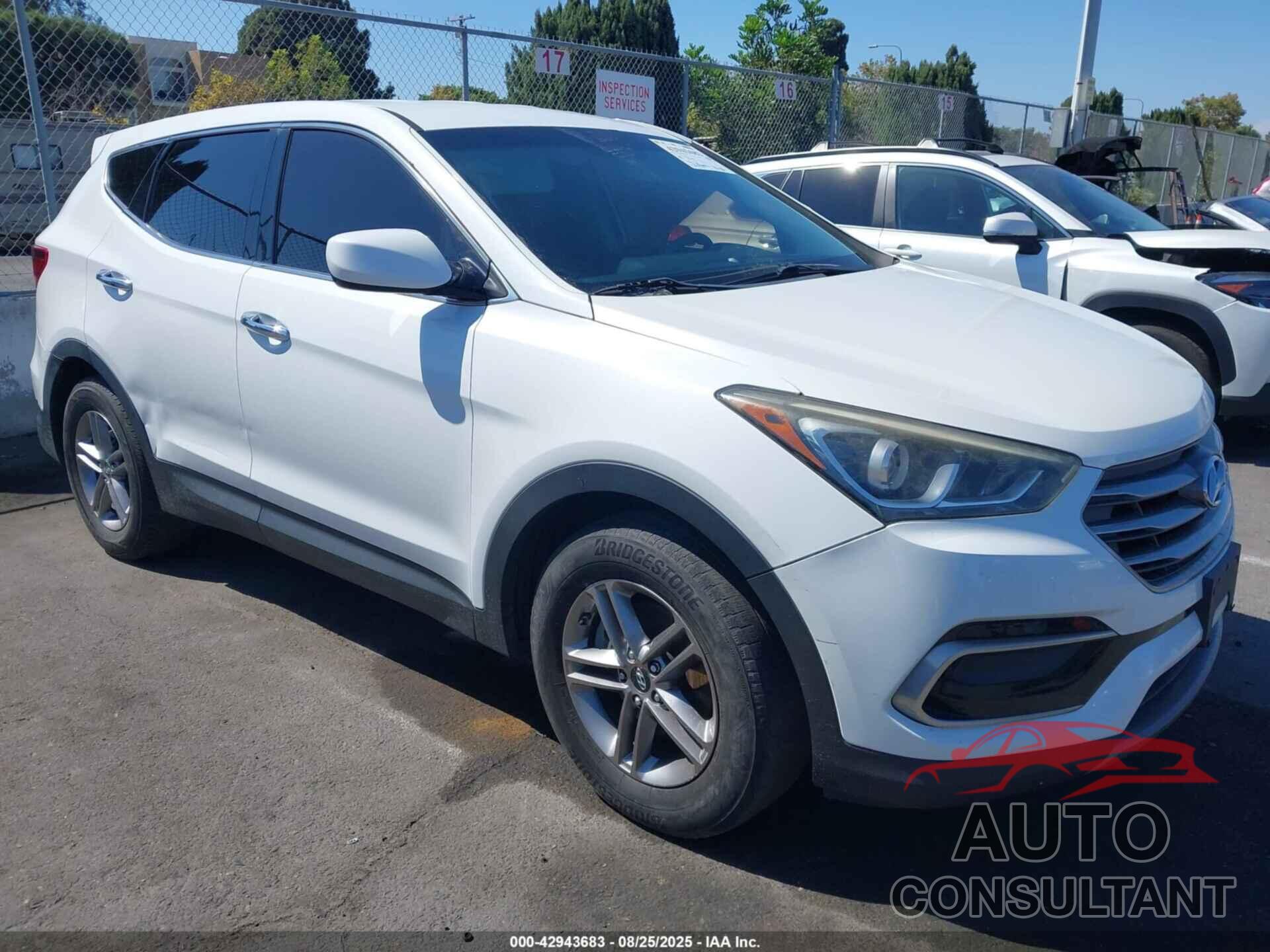 HYUNDAI SANTA FE SPORT 2017 - 5NMZT3LB8HH009375