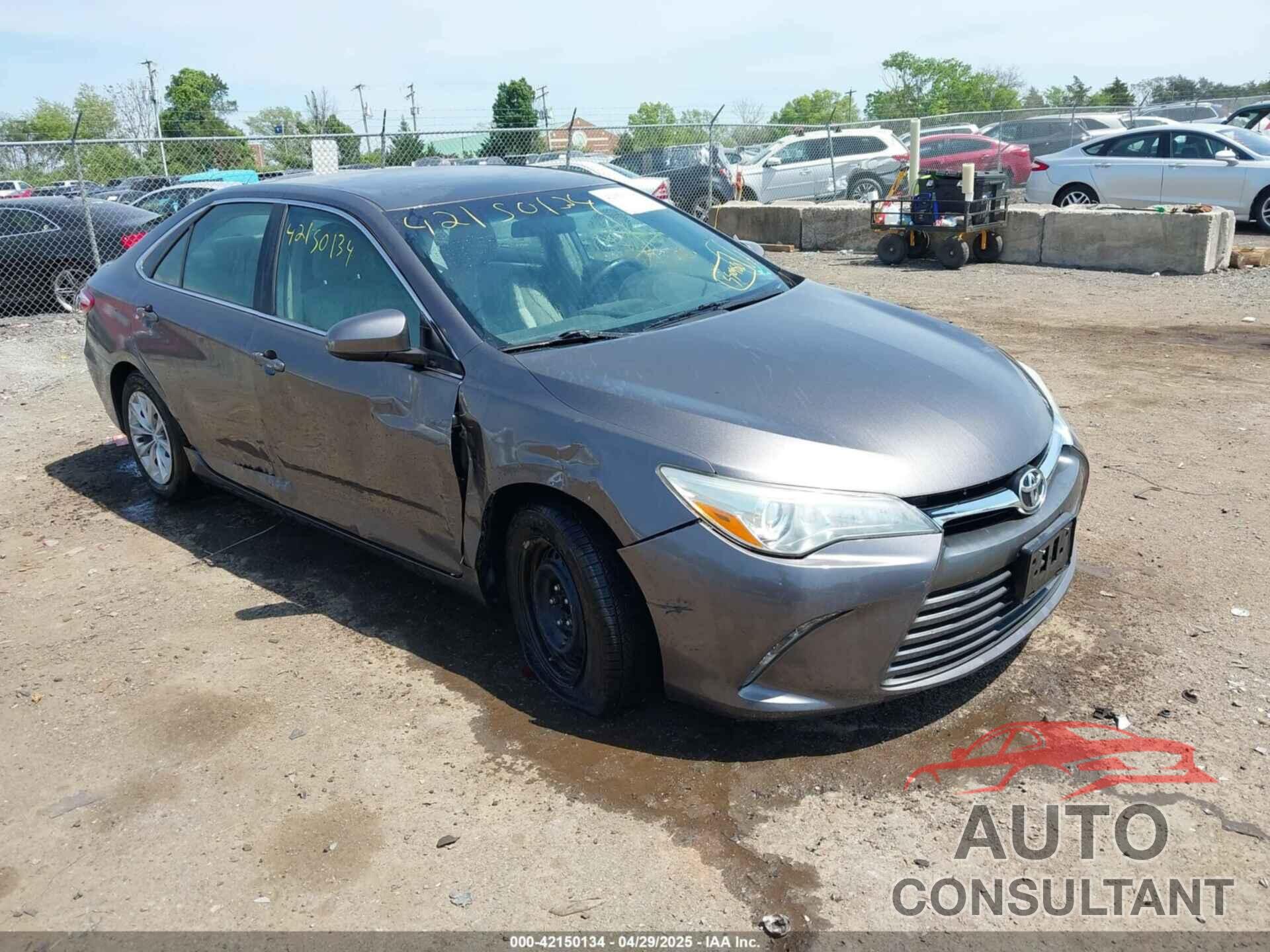 TOYOTA CAMRY 2016 - 4T4BF1FK4GR550988