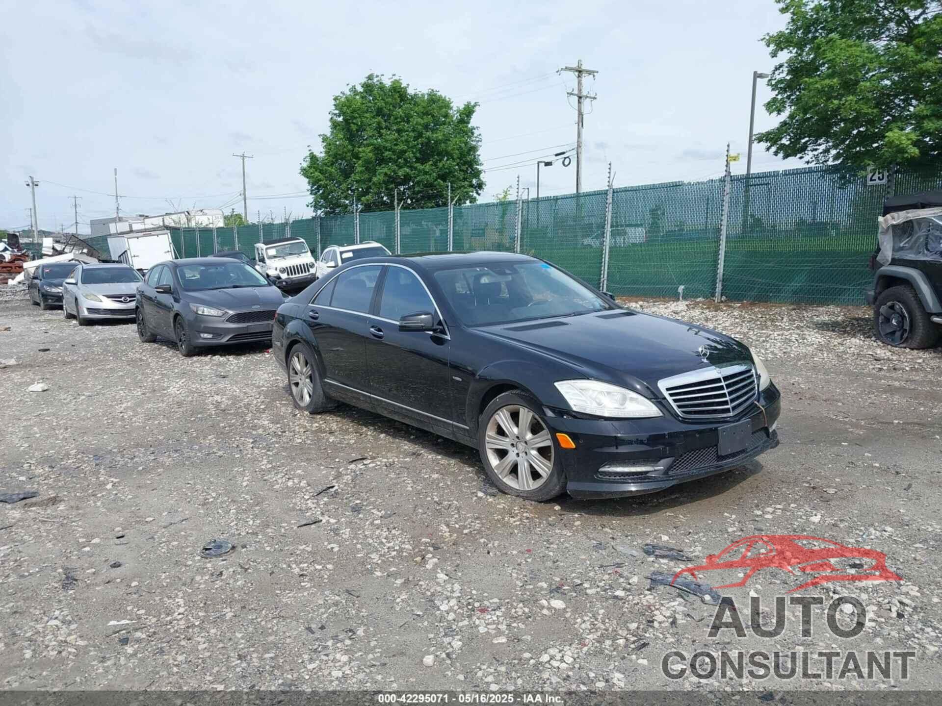 MERCEDES-BENZ S 400 HYBRID 2011 - WDDNG9FB9BA366184