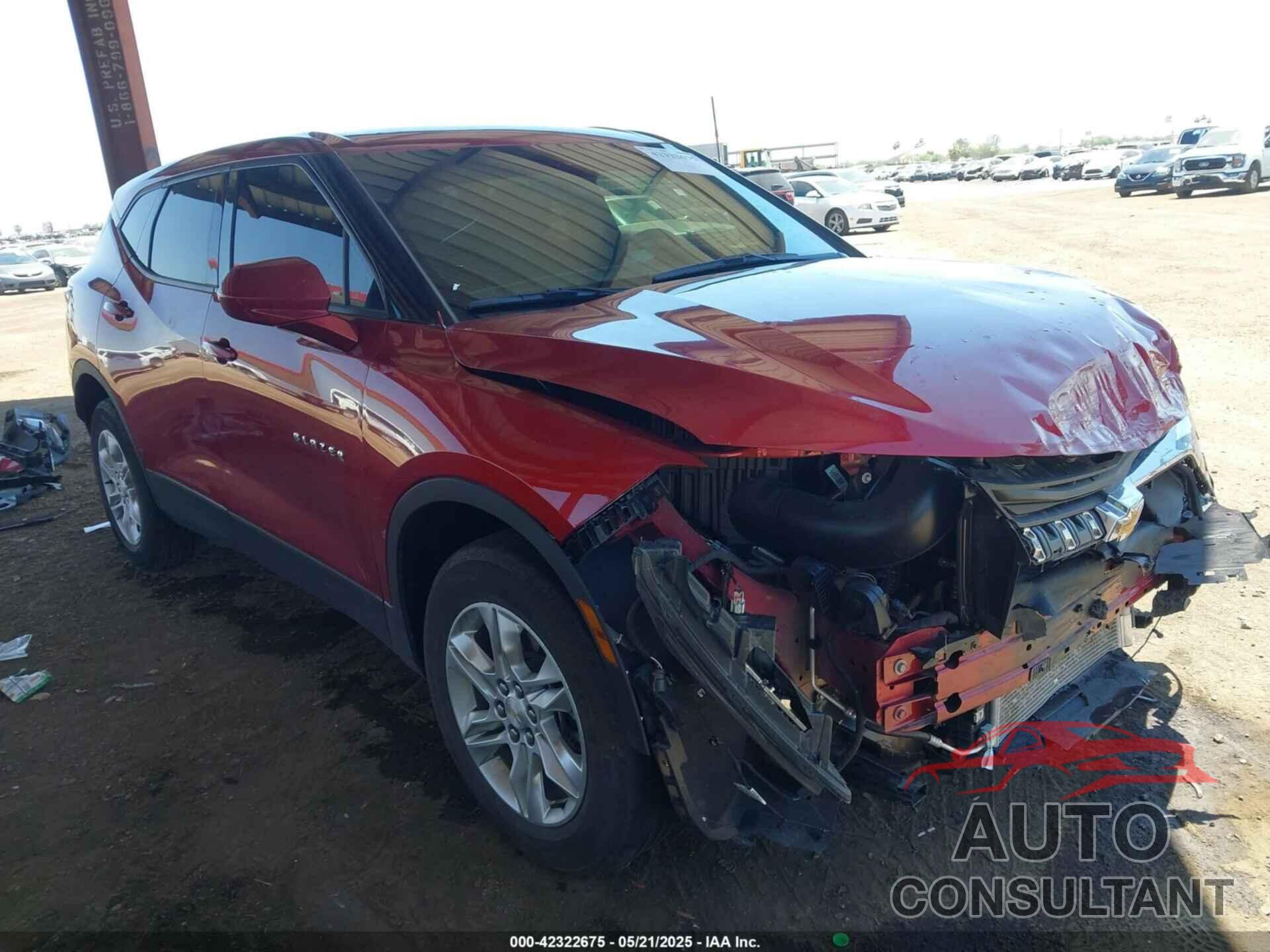 CHEVROLET BLAZER 2021 - 3GNKBCRSXMS575608