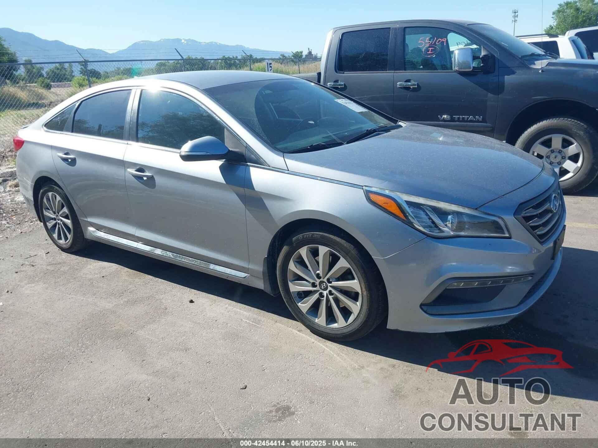 HYUNDAI SONATA 2016 - 5NPE34AFXGH296410