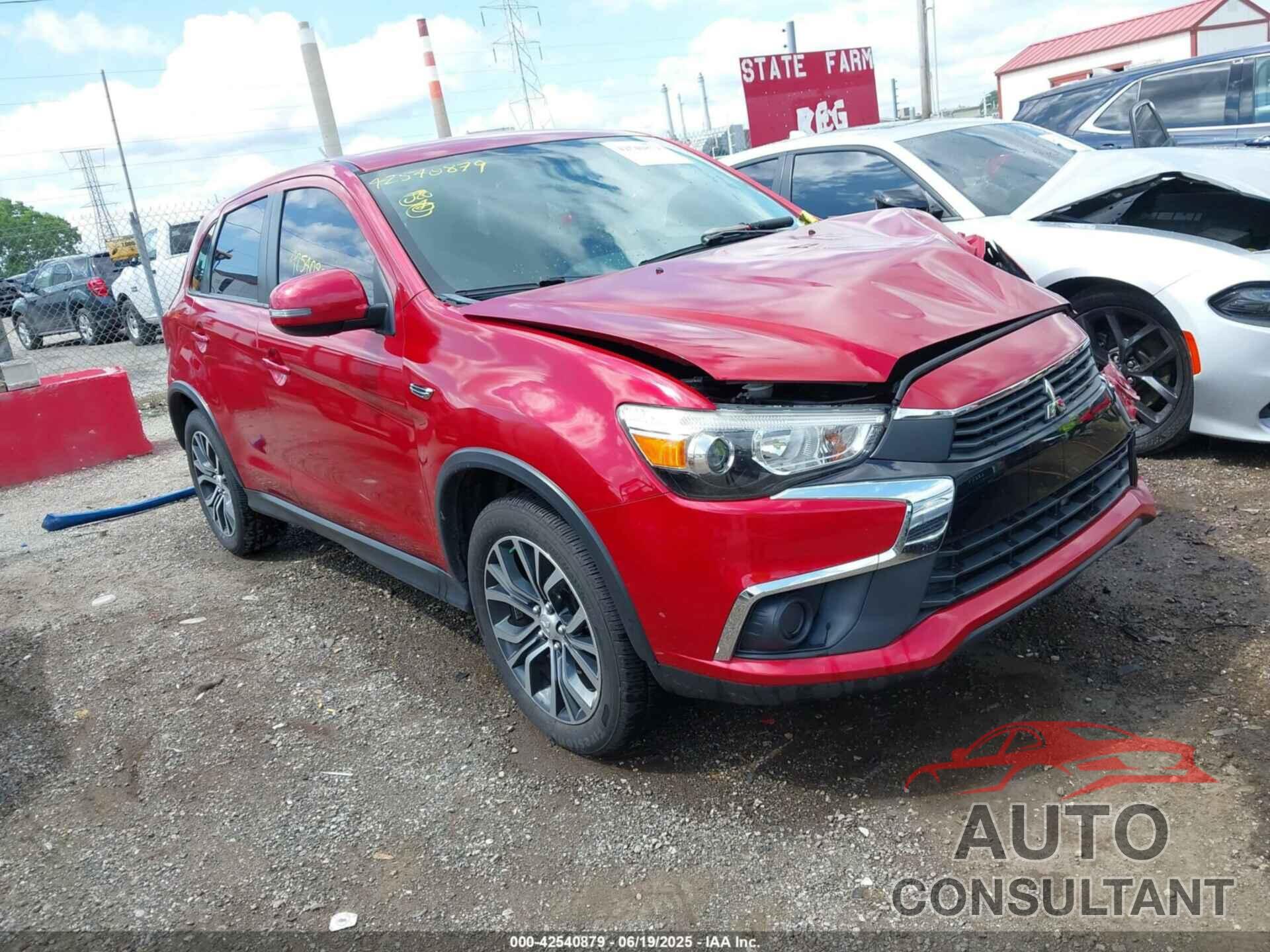 MITSUBISHI OUTLANDER SPORT 2016 - JA4AP3AW3GZ050296