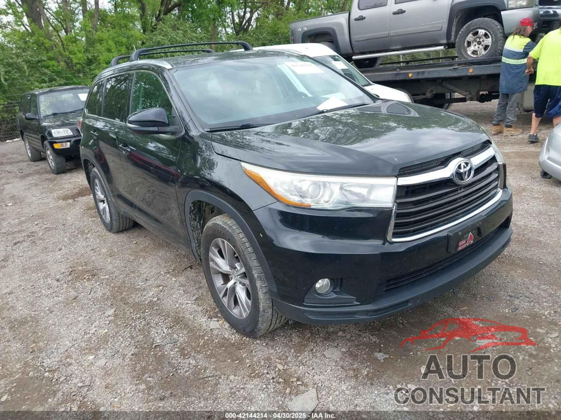 TOYOTA HIGHLANDER 2015 - 5TDKKRFH3FS076080