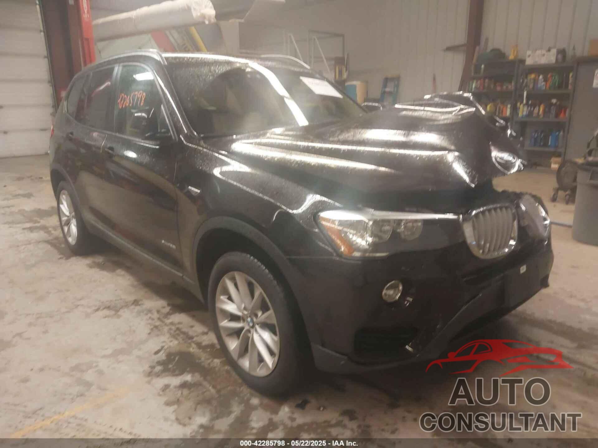 BMW X3 2016 - 5UXWX9C53G0D68329