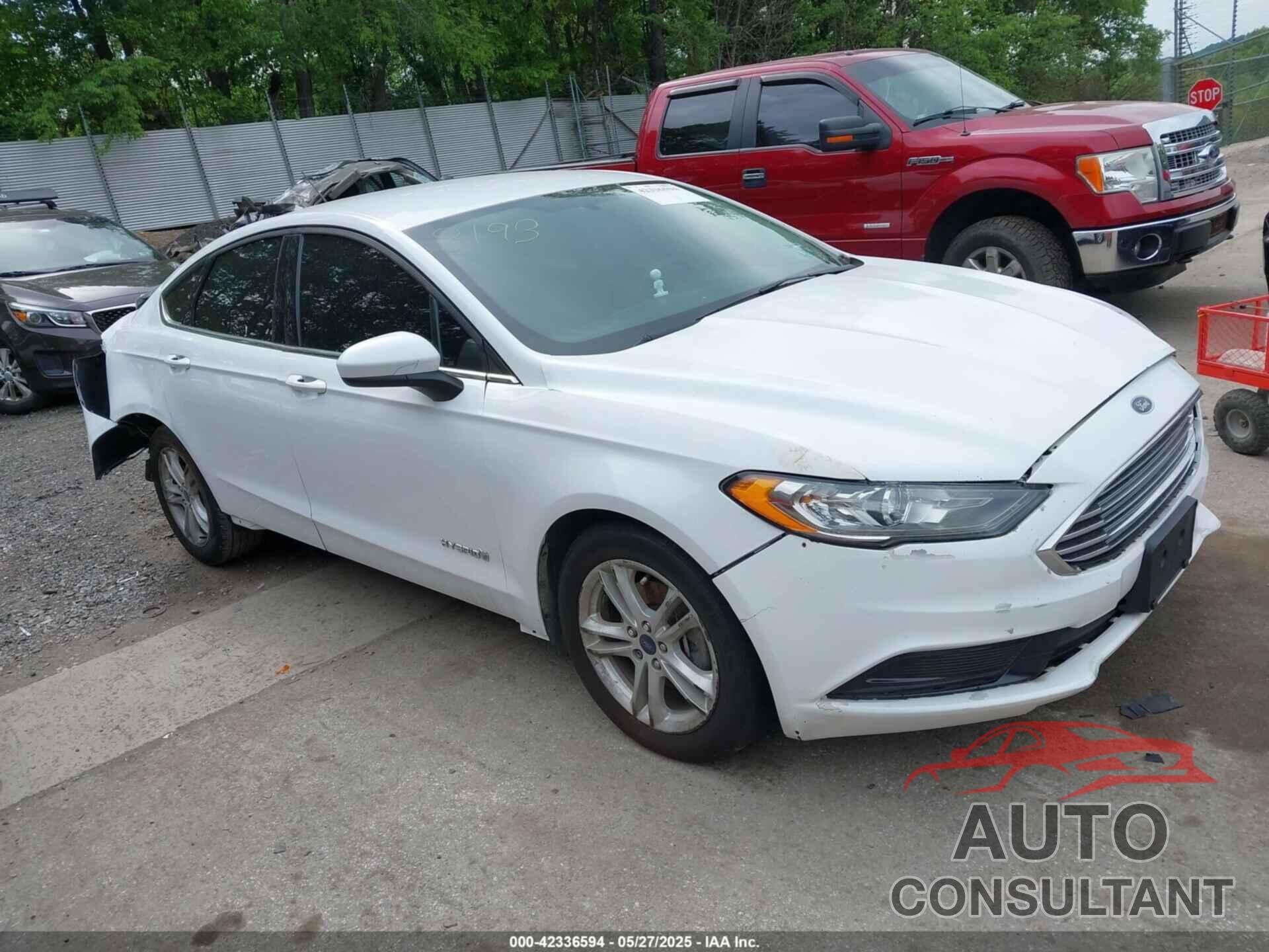 FORD FUSION HYBRID 2018 - 3FA6P0LU6JR173193