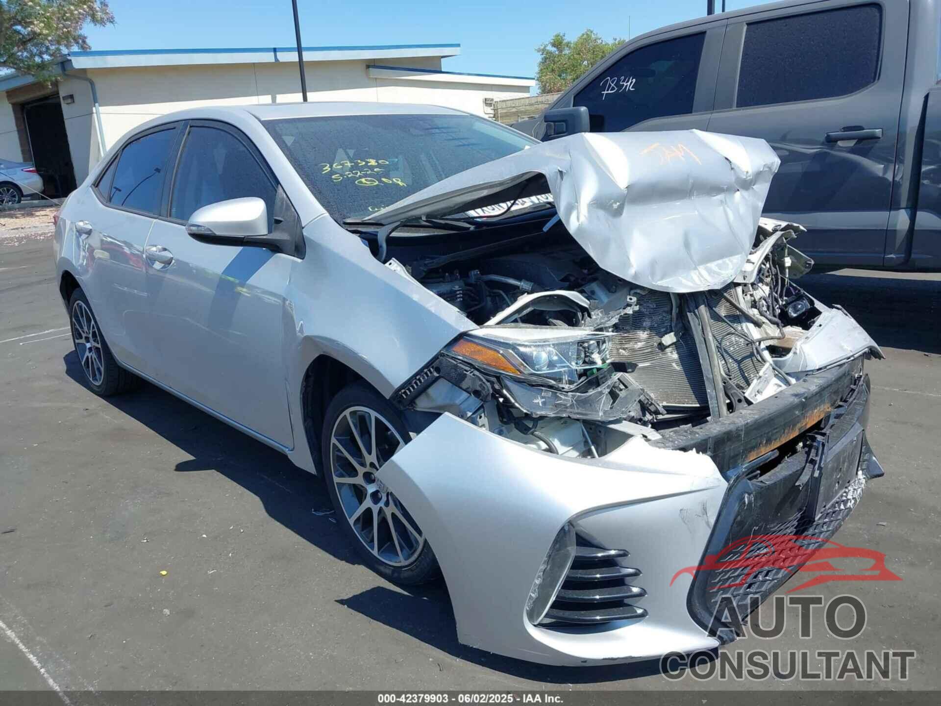 TOYOTA COROLLA 2017 - 5YFBURHEXHP574463