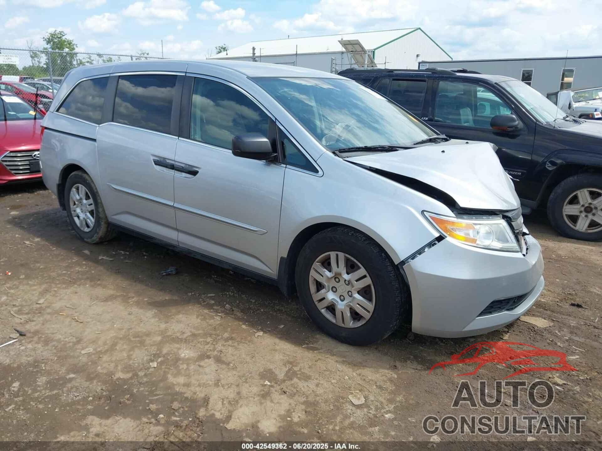 HONDA ODYSSEY 2011 - 5FNRL5H20BB059829