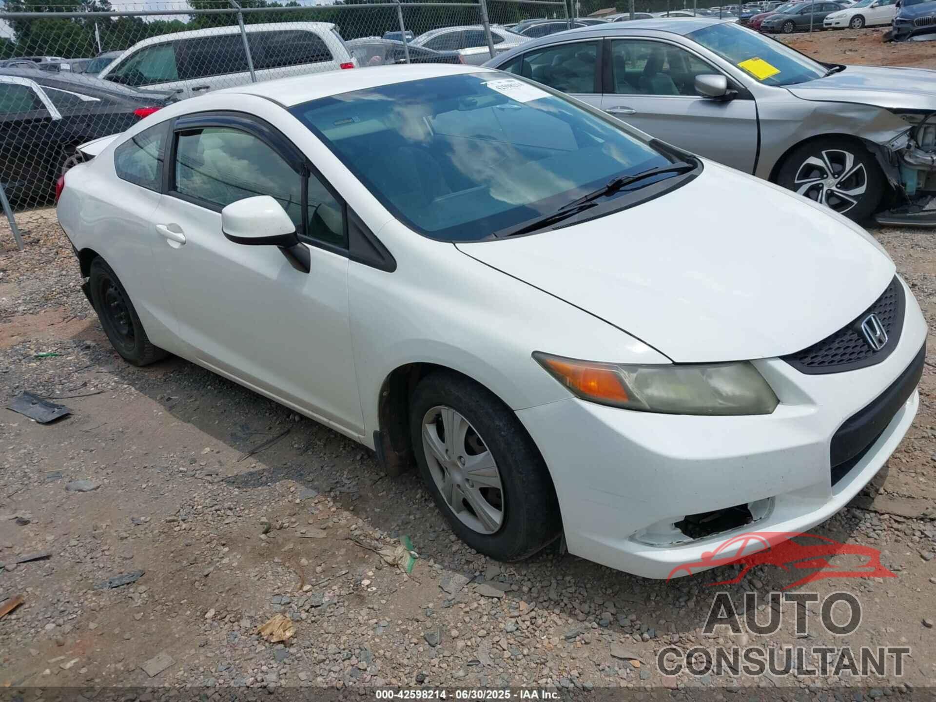 HONDA CIVIC 2012 - 2HGFG3B52CH525210
