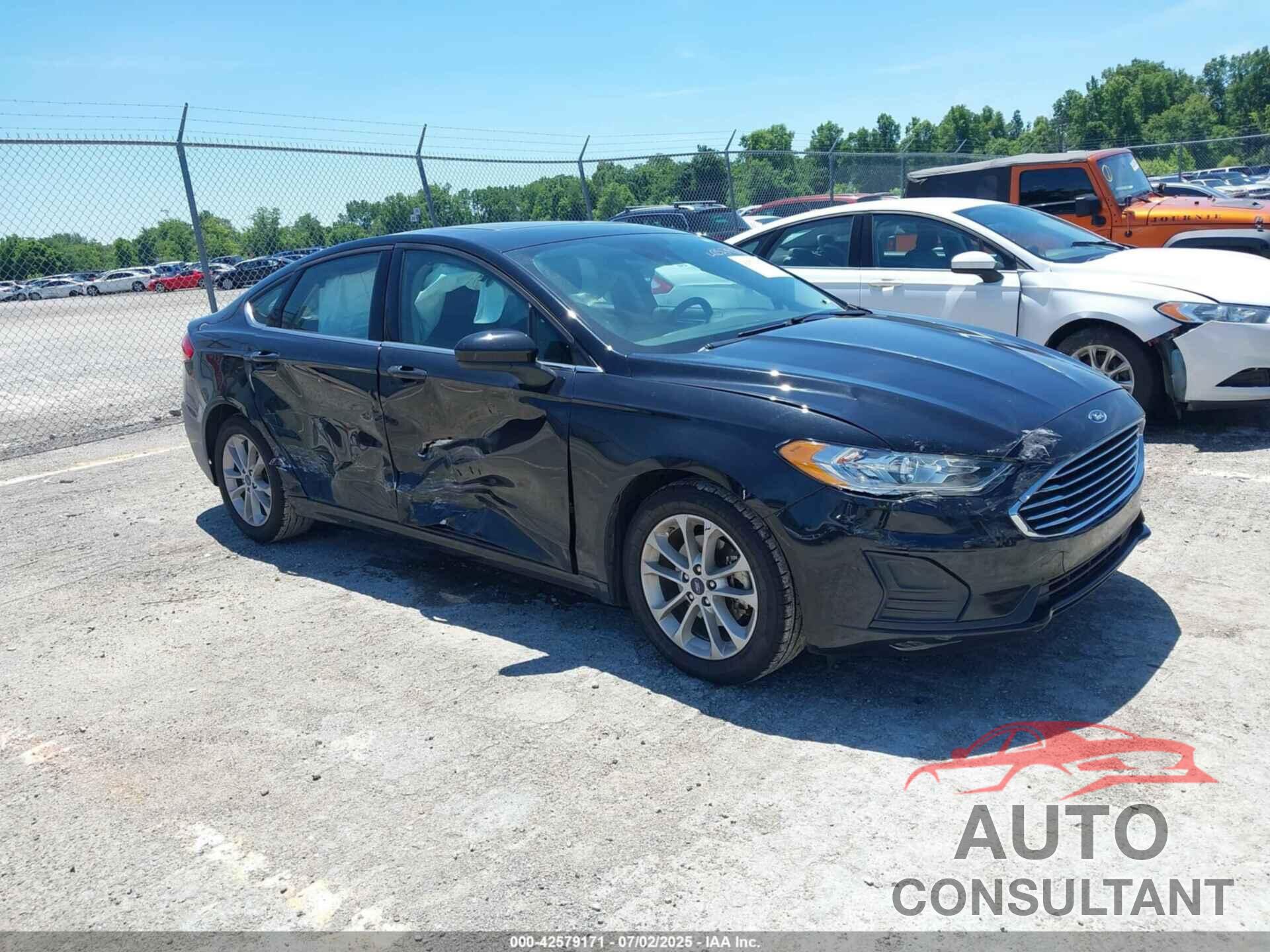 FORD FUSION 2020 - 3FA6P0HD2LR186194